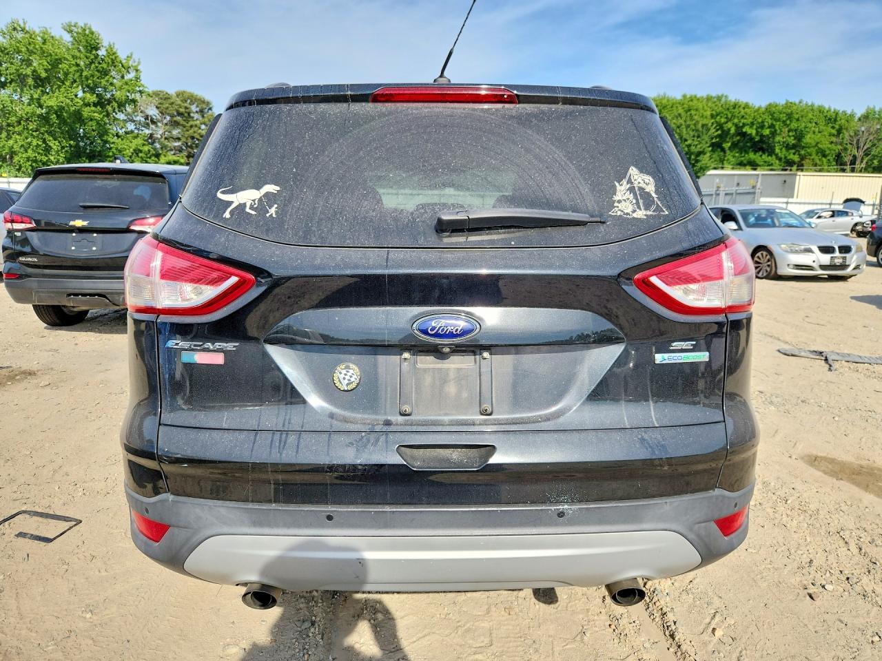 2014 Ford Escape Se Black vin: 1FMCU0GX8EUC42468
