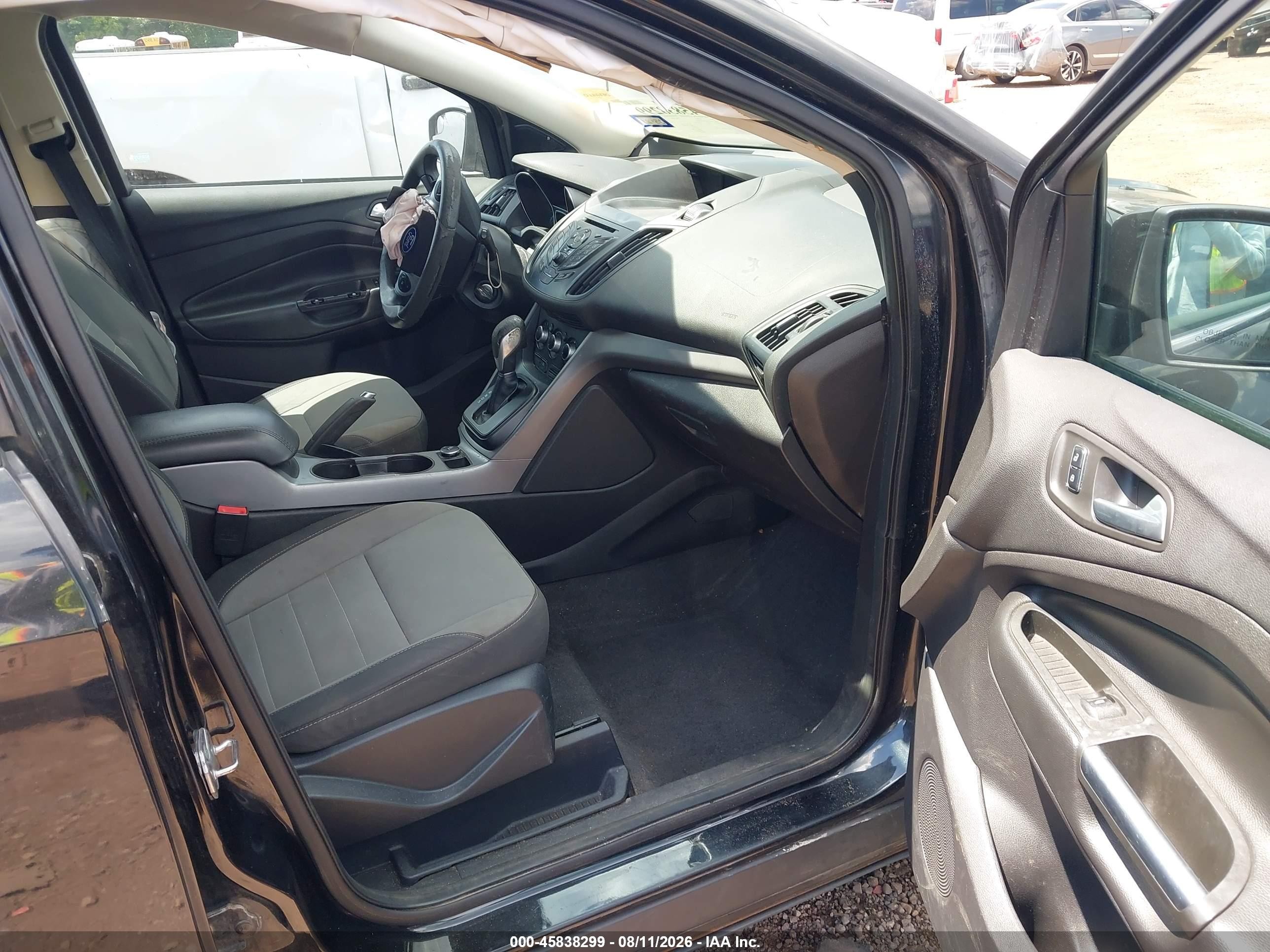 2014 Ford Escape Se Black vin: 1FMCU0GX8EUC84011
