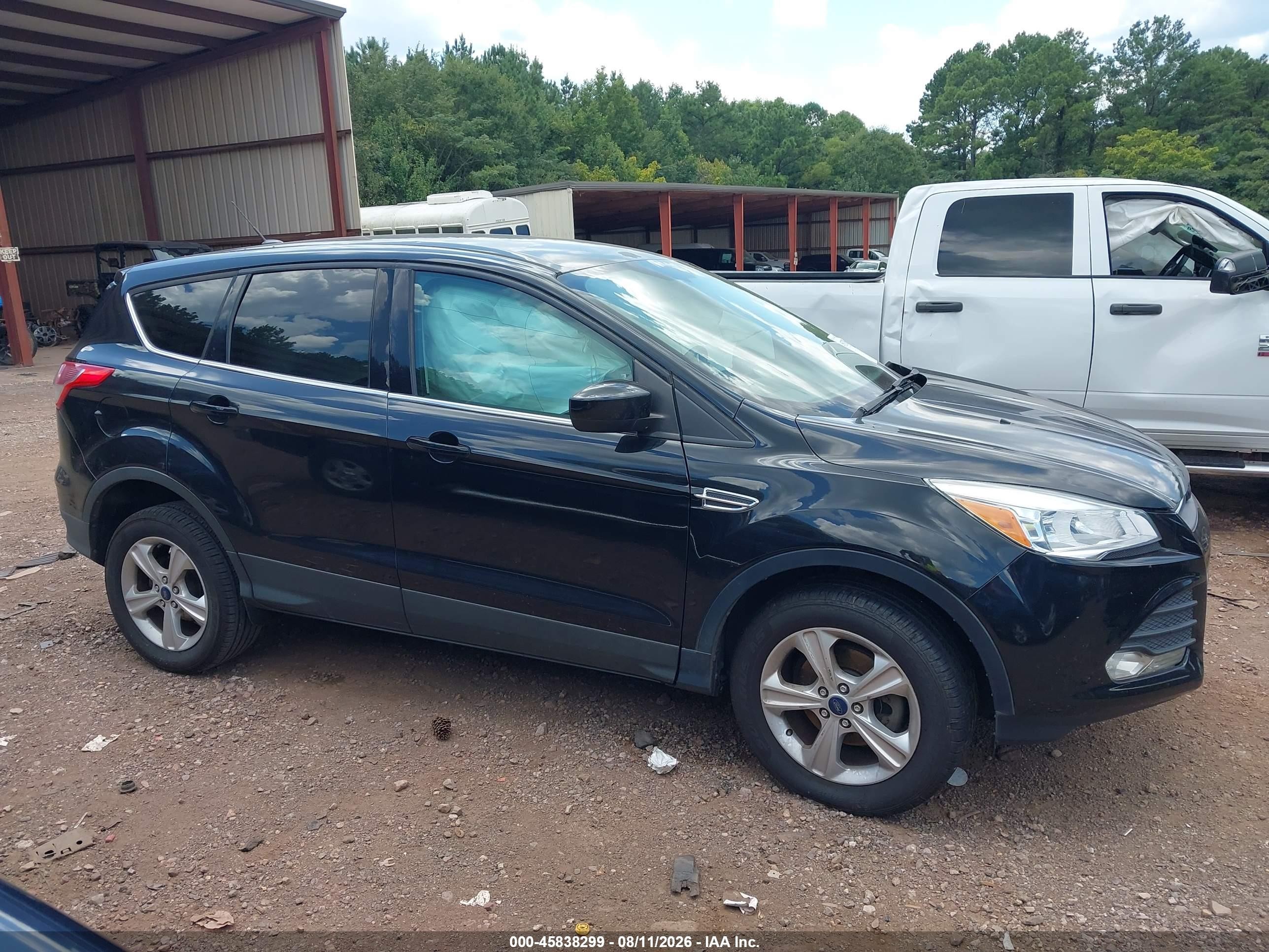 2014 Ford Escape Se Black vin: 1FMCU0GX8EUC84011