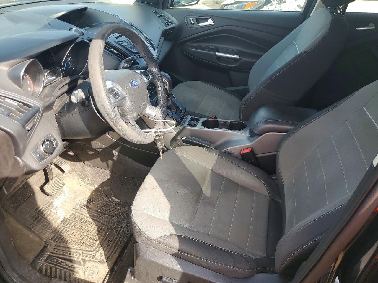 2014 Ford Escape Se Black vin: 1FMCU0GX8EUC91394