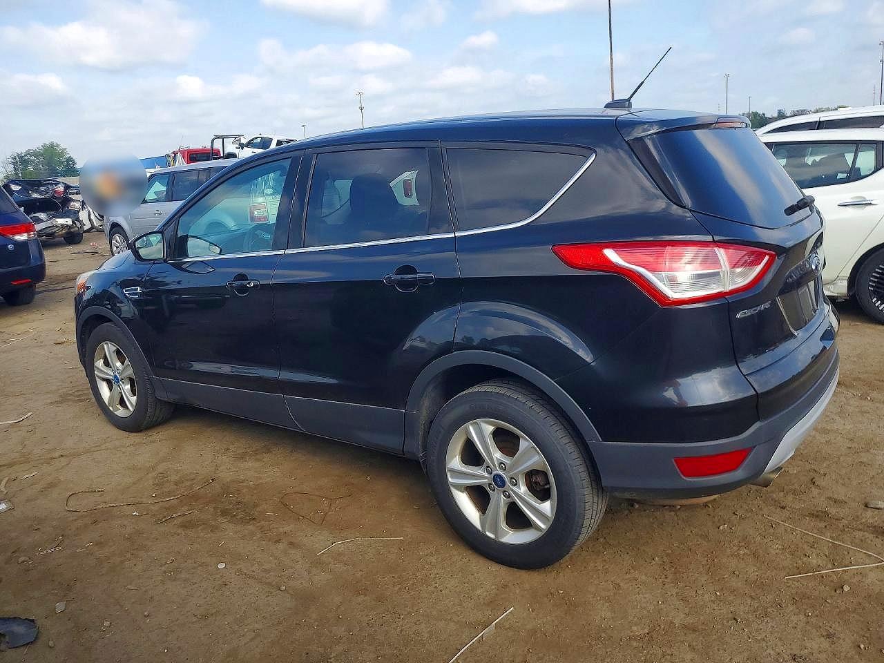 2014 Ford Escape Se Black vin: 1FMCU0GX8EUC91394