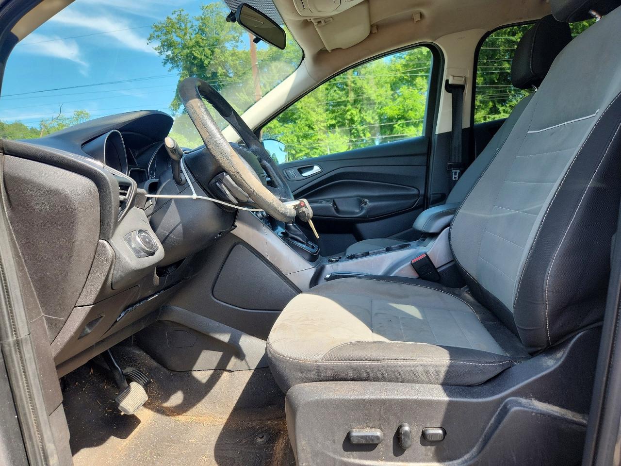 2014 Ford Escape Se Серый vin: 1FMCU0GX8EUD05911