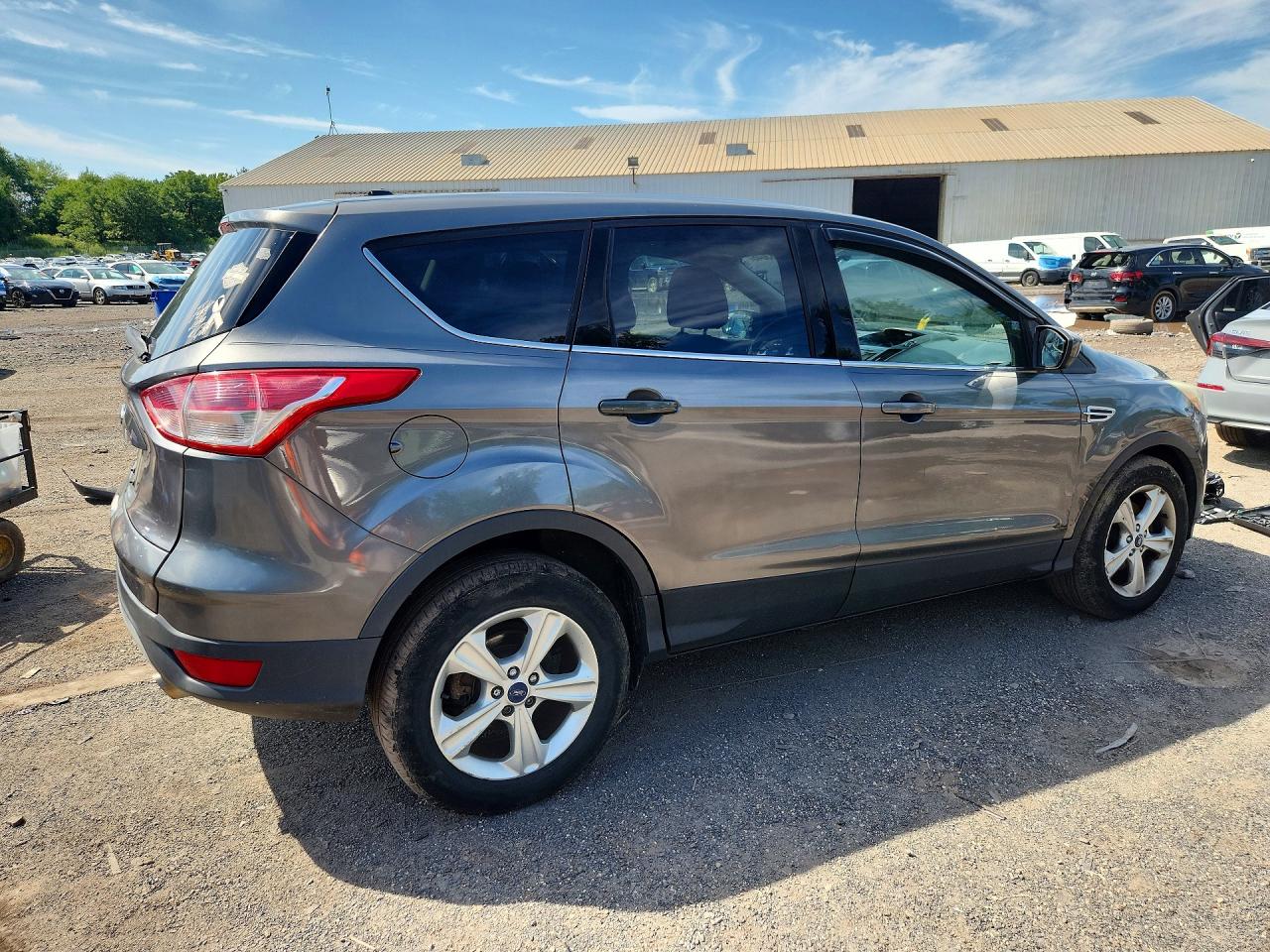 2014 Ford Escape Se Серый vin: 1FMCU0GX8EUD05911