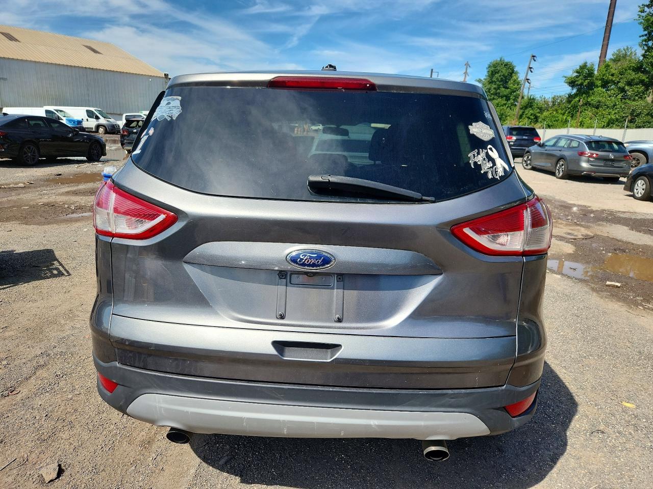 2014 Ford Escape Se Серый vin: 1FMCU0GX8EUD05911