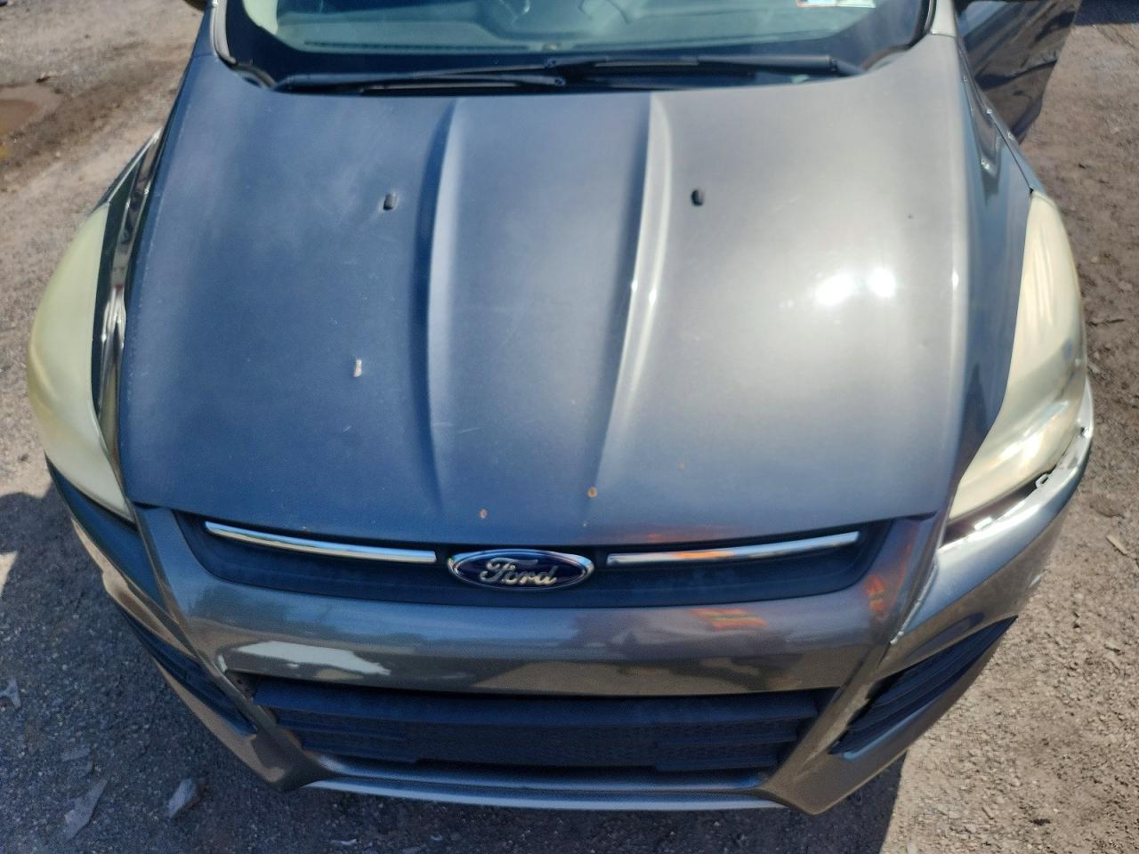 2014 Ford Escape Se Серый vin: 1FMCU0GX8EUD05911