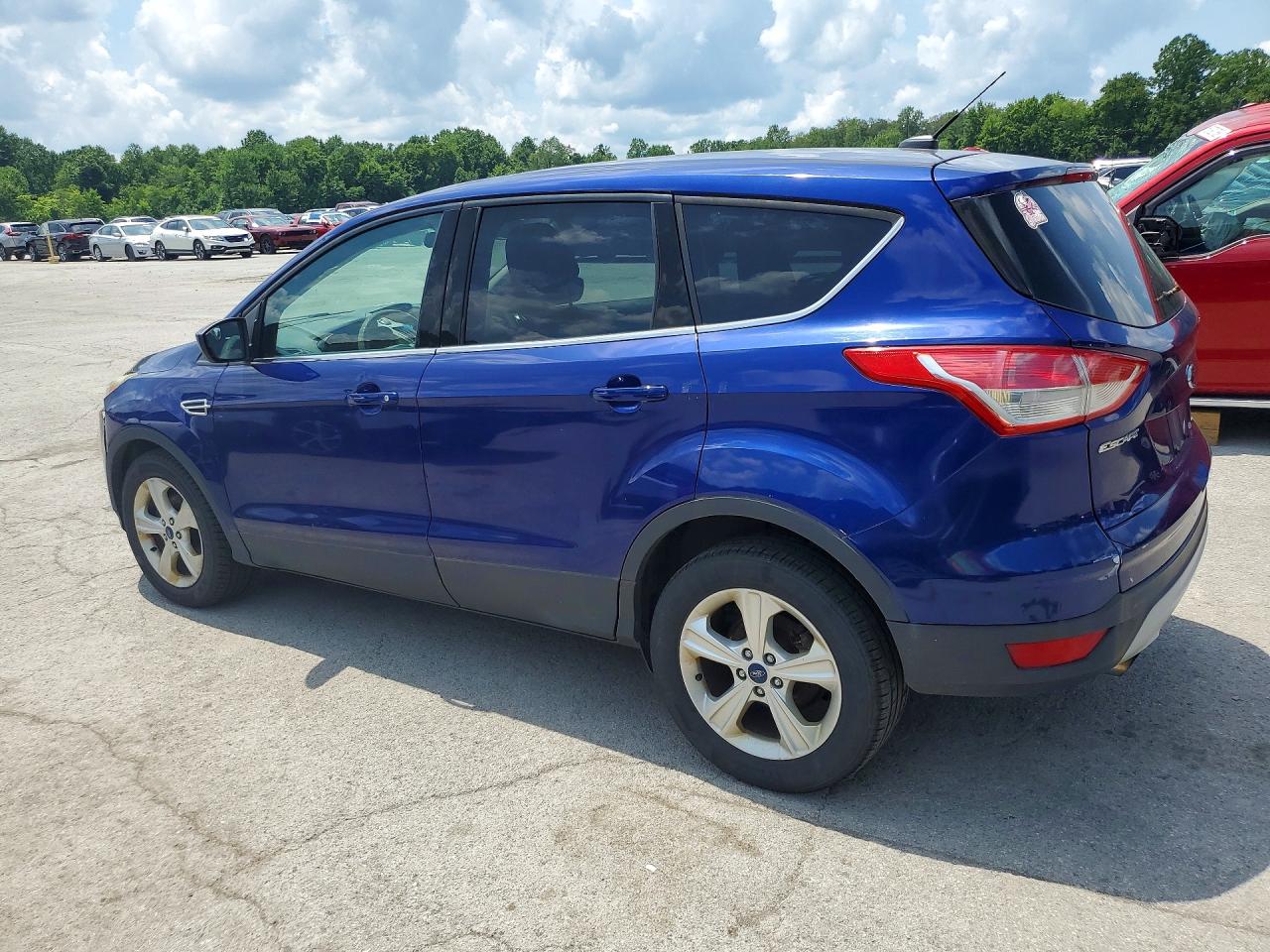 2014 Ford Escape Se Blue vin: 1FMCU0GX8EUD10185