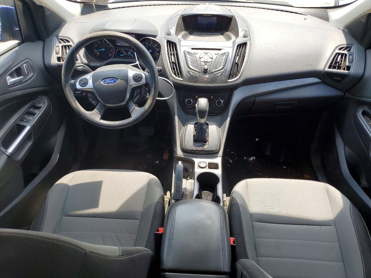 2014 Ford Escape Se Blue vin: 1FMCU0GX8EUD10185