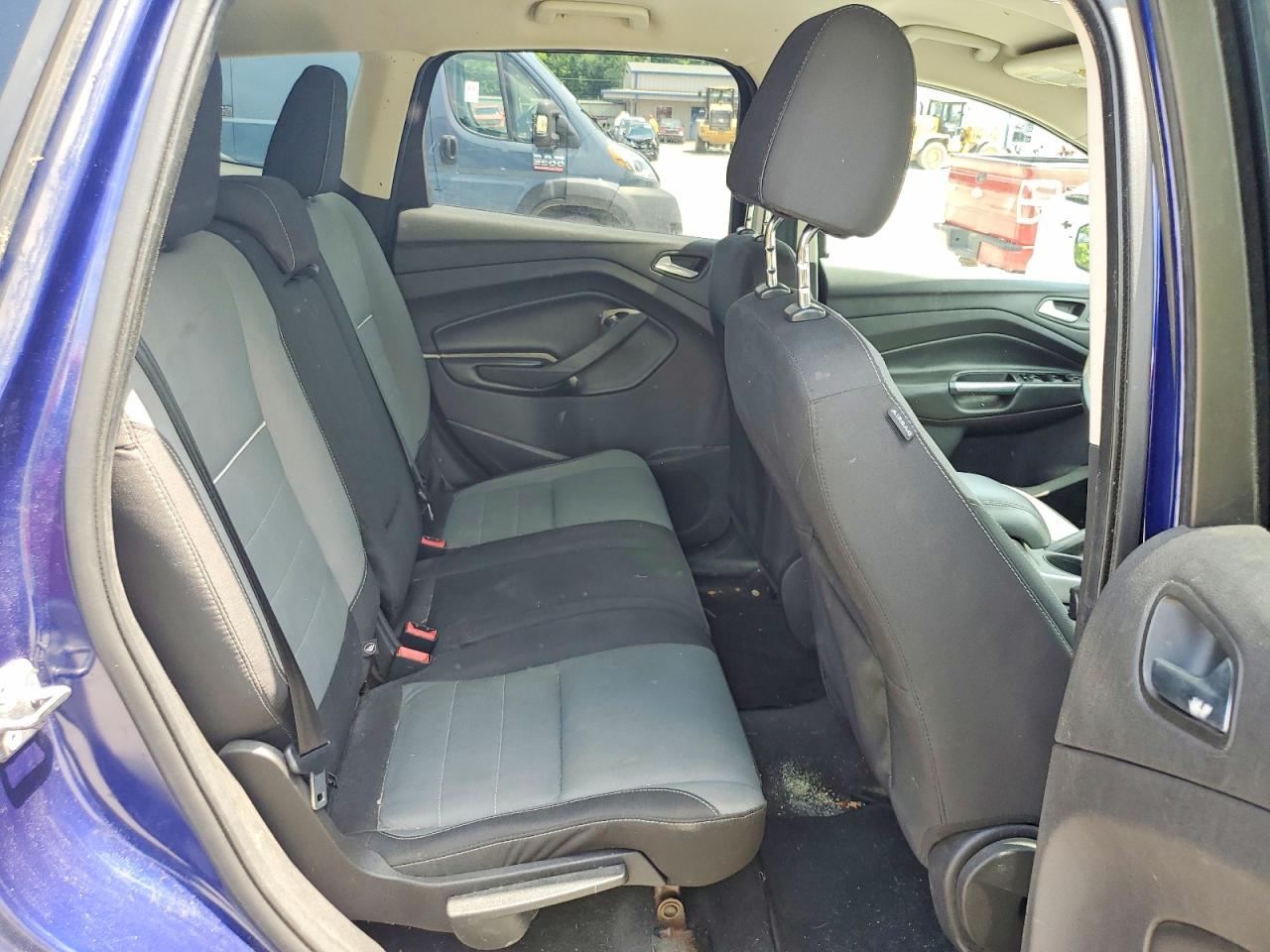 2014 Ford Escape Se Blue vin: 1FMCU0GX8EUD10185