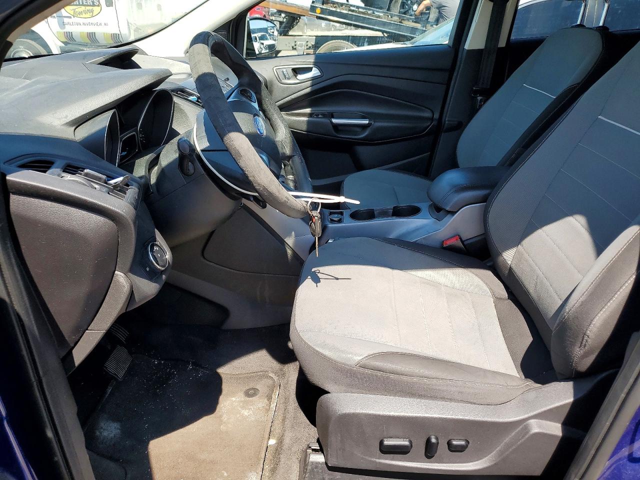 2014 Ford Escape Se Blue vin: 1FMCU0GX8EUD26015