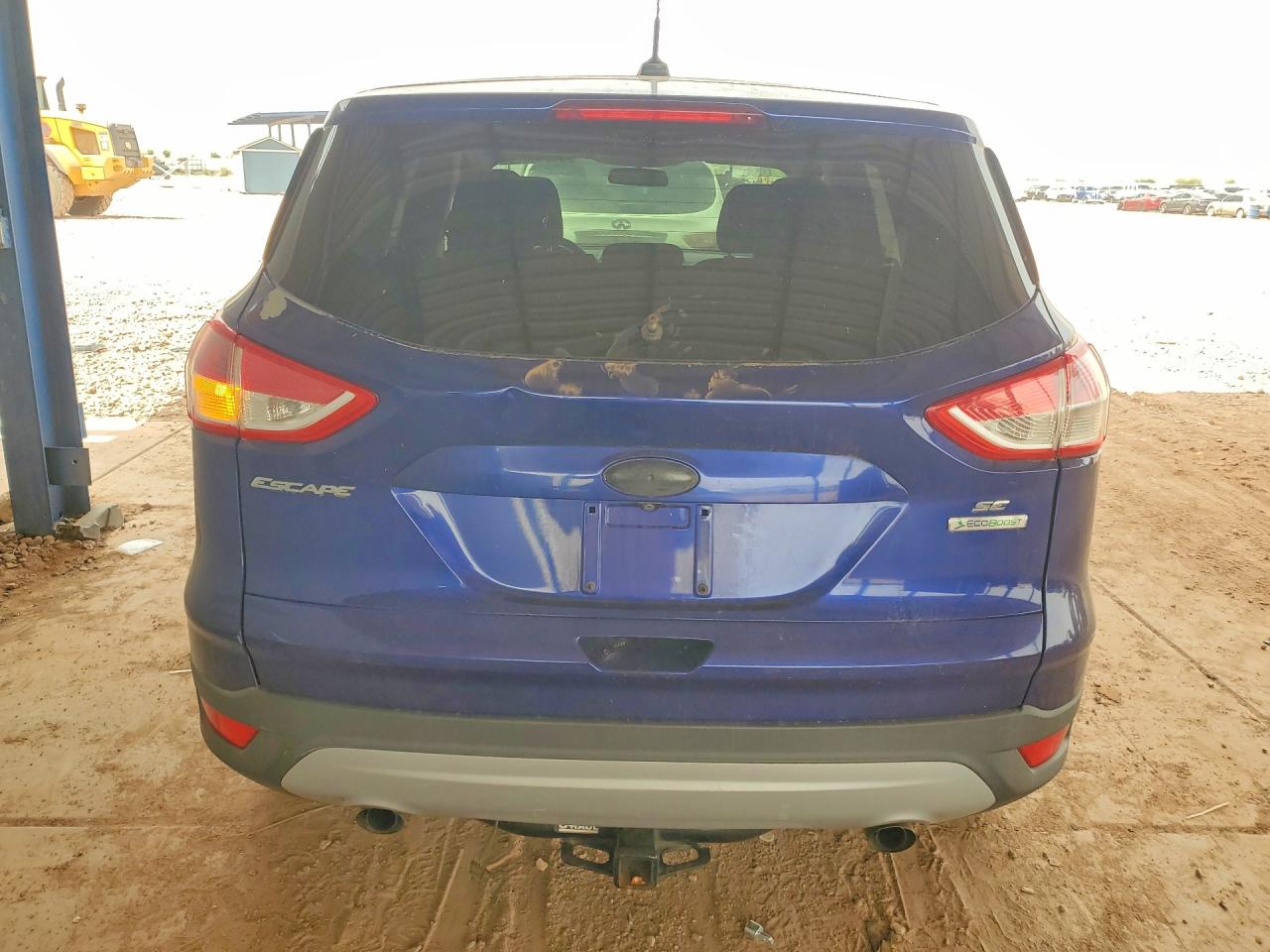 2014 Ford Escape Se Синий vin: 1FMCU0GX8EUD32946