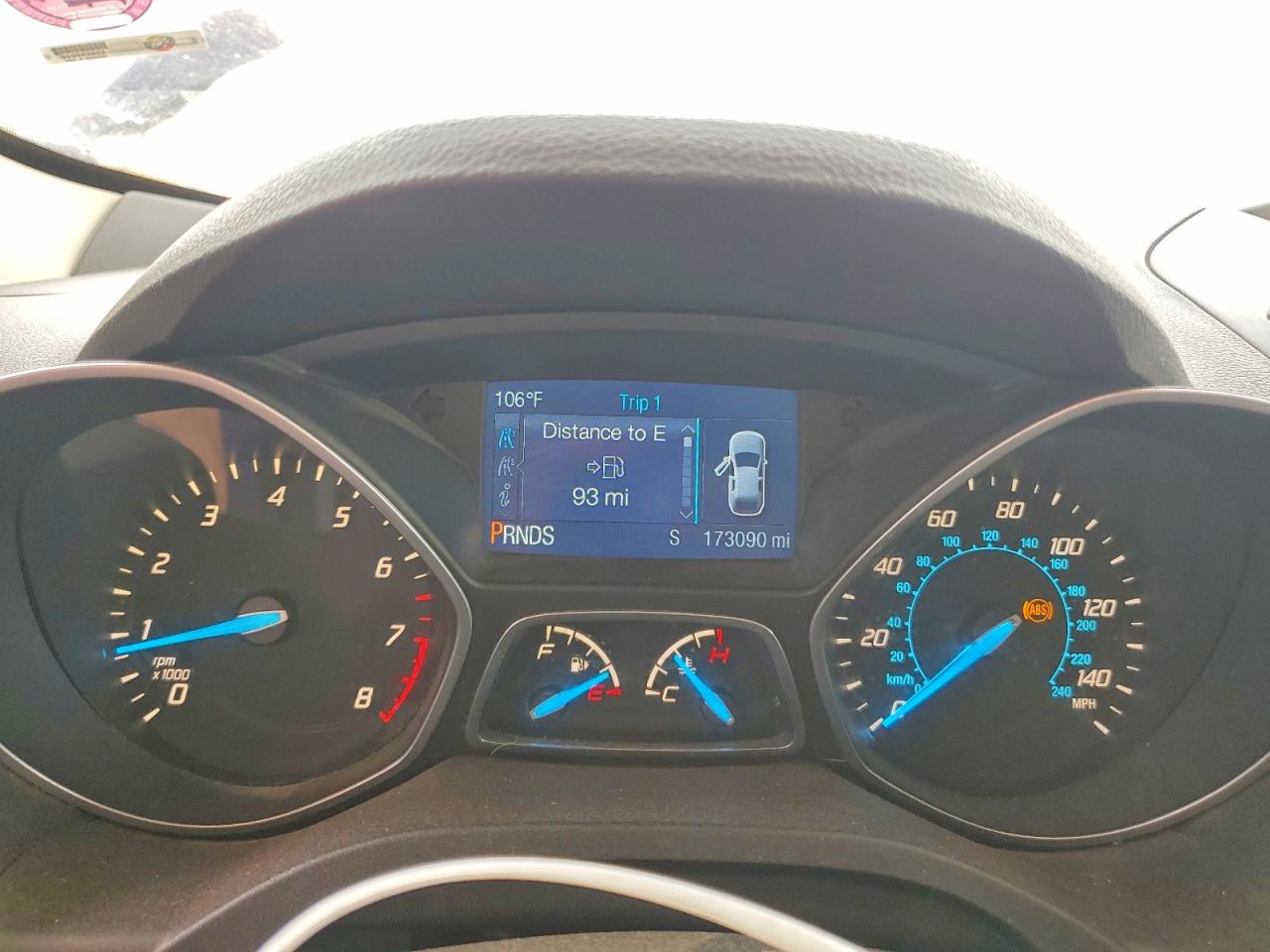 2014 Ford Escape Se Синий vin: 1FMCU0GX8EUD32946