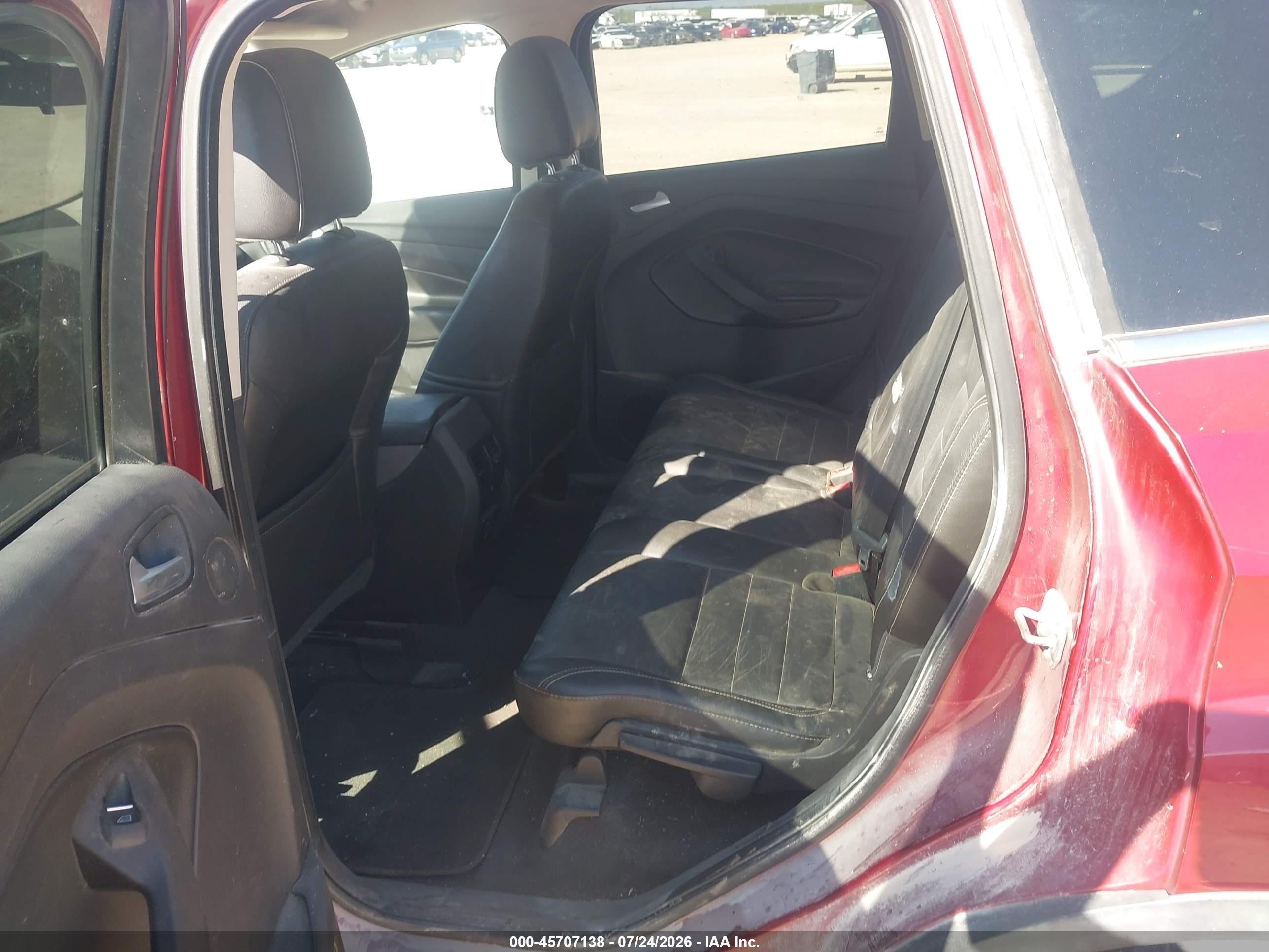2014 Ford Escape Se Burgundy vin: 1FMCU0GX8EUD43638