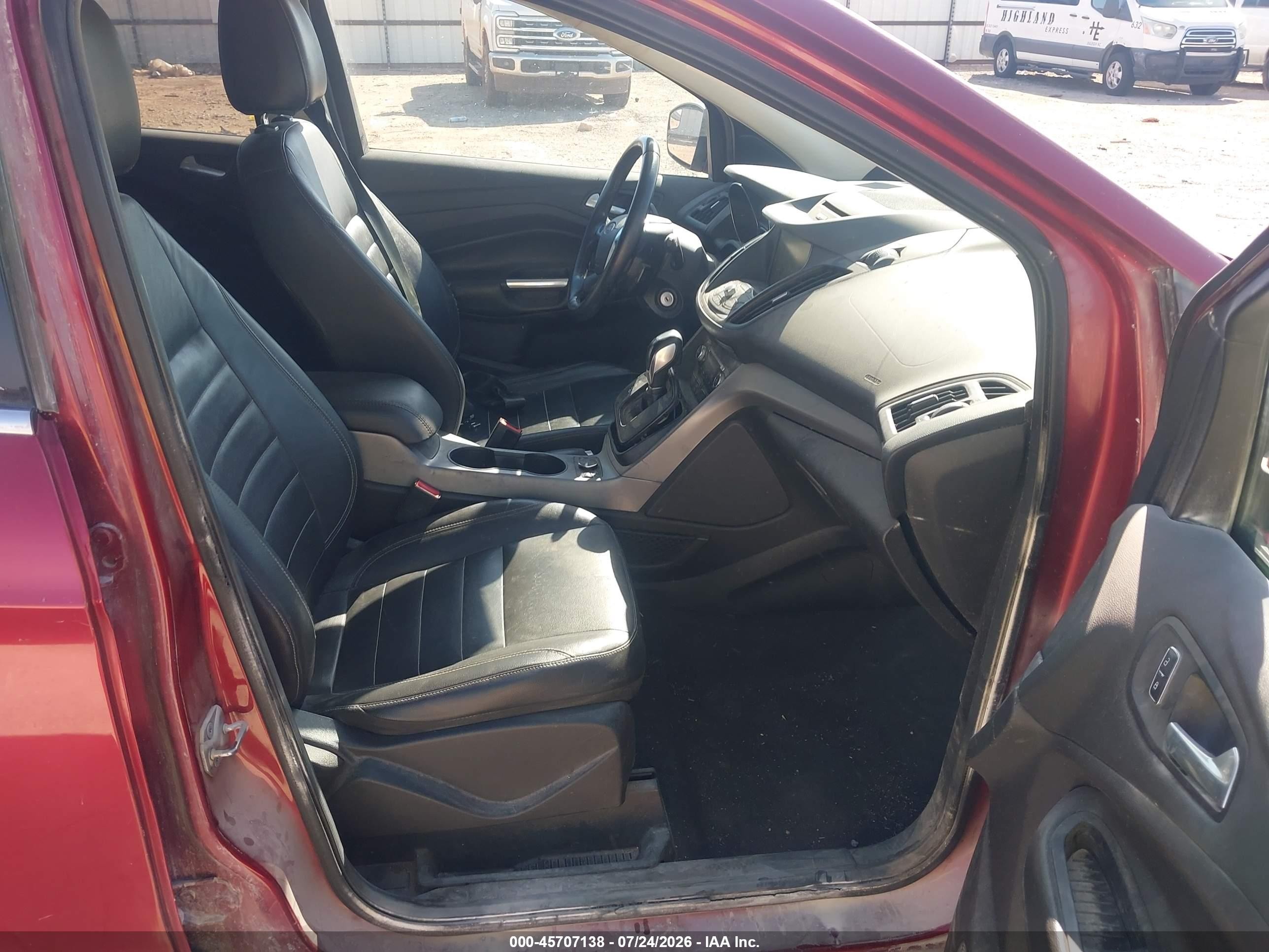 2014 Ford Escape Se Burgundy vin: 1FMCU0GX8EUD43638