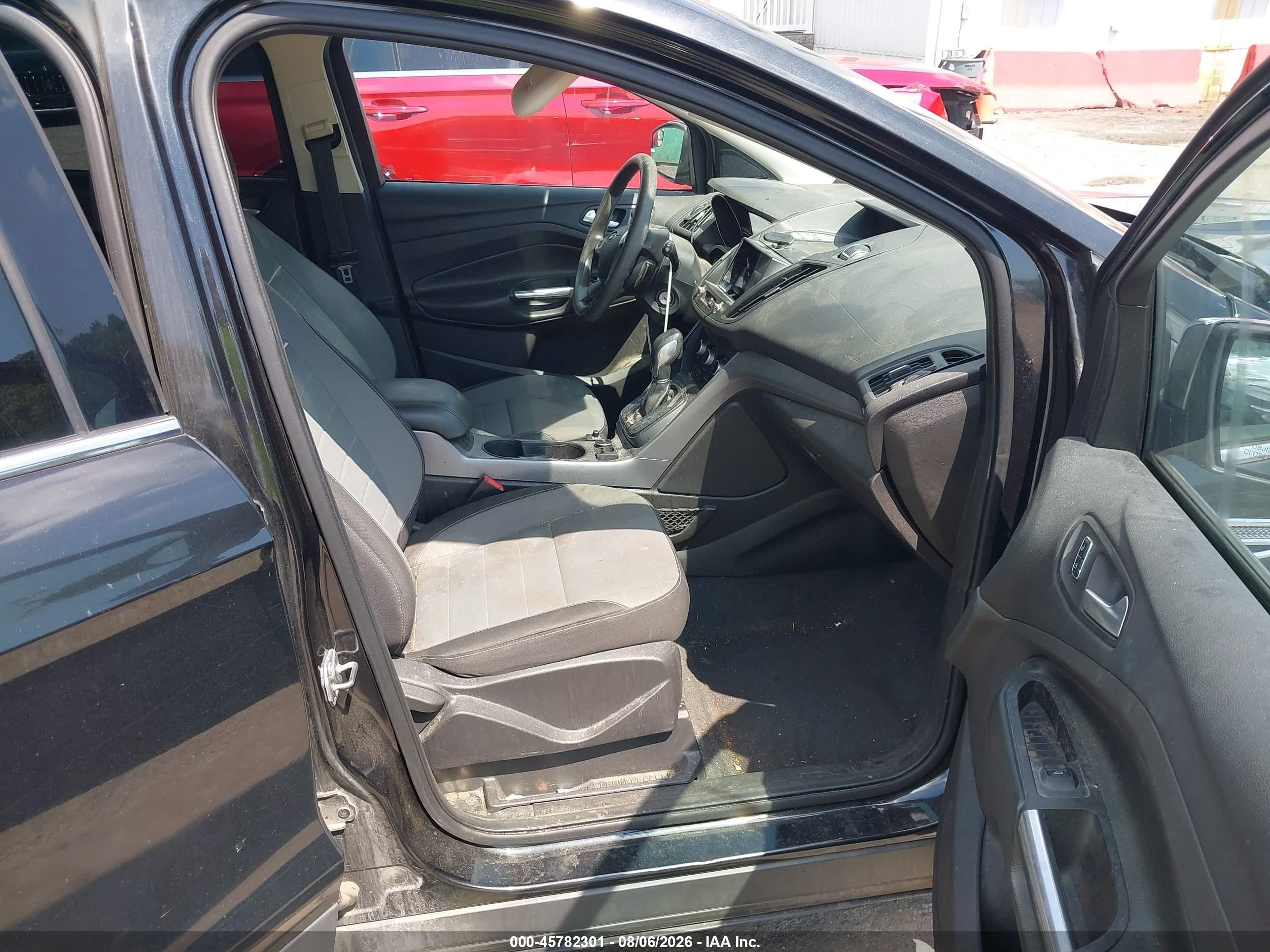 2014 Ford Escape Se Black vin: 1FMCU0GX8EUD85355
