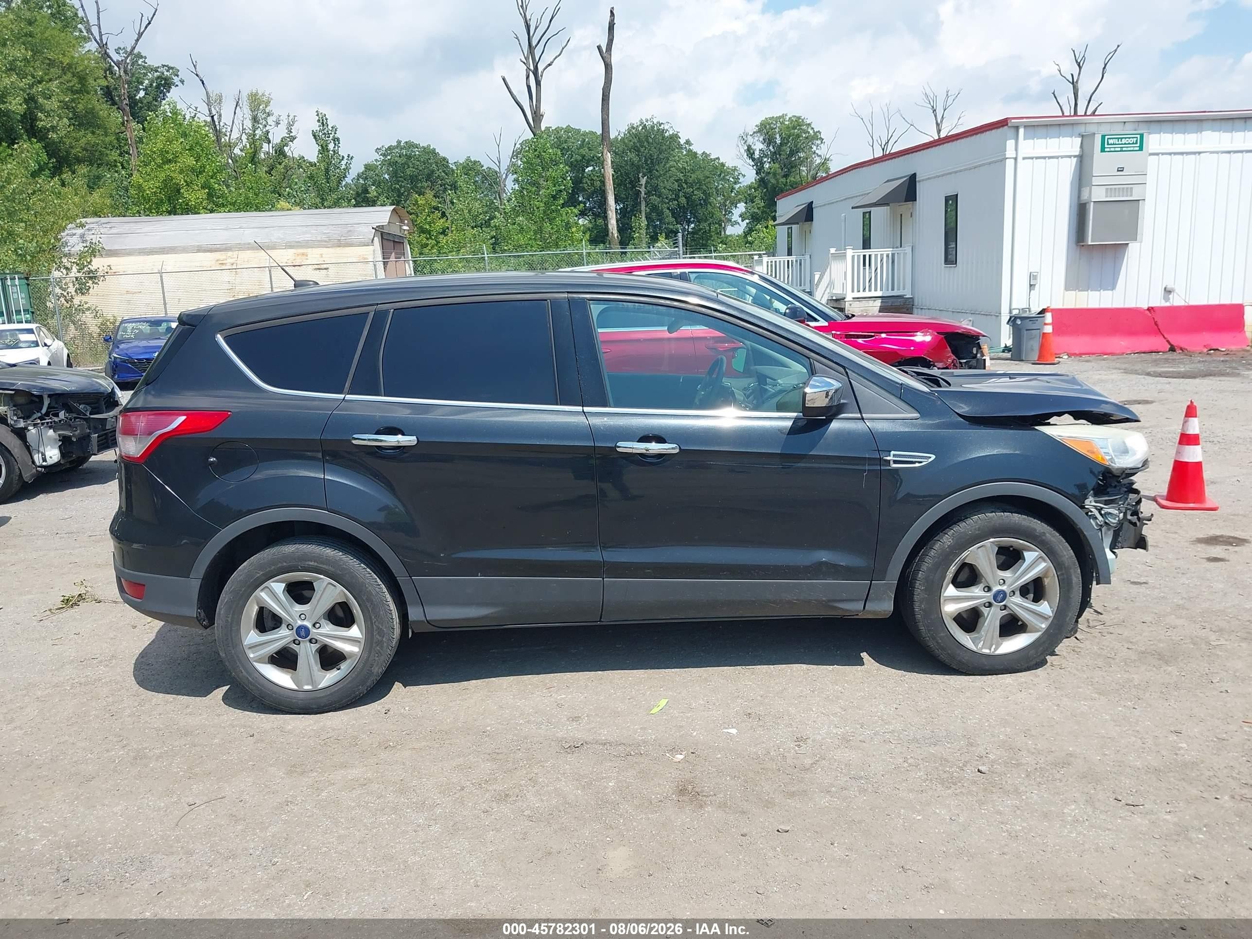 2014 Ford Escape Se Black vin: 1FMCU0GX8EUD85355