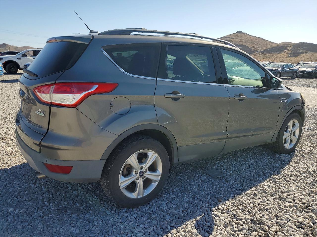 2014 Ford Escape Se Gray vin: 1FMCU0GX8EUE53508