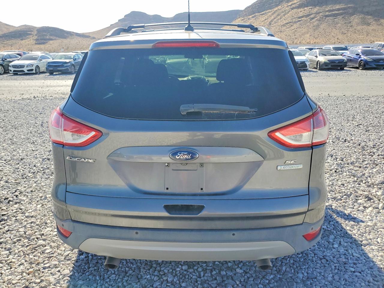 2014 Ford Escape Se Gray vin: 1FMCU0GX8EUE53508