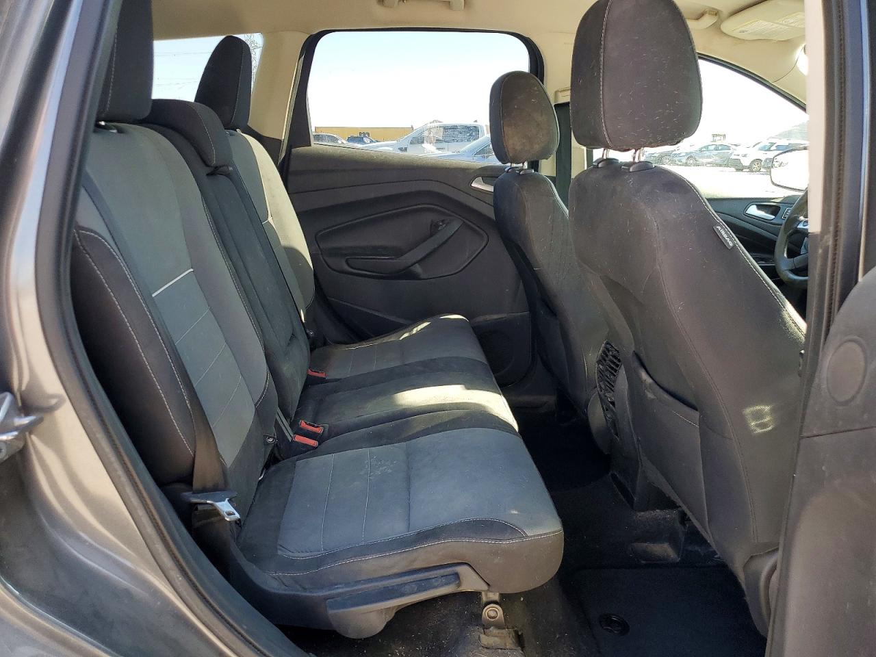 2014 Ford Escape Se Gray vin: 1FMCU0GX8EUE53508