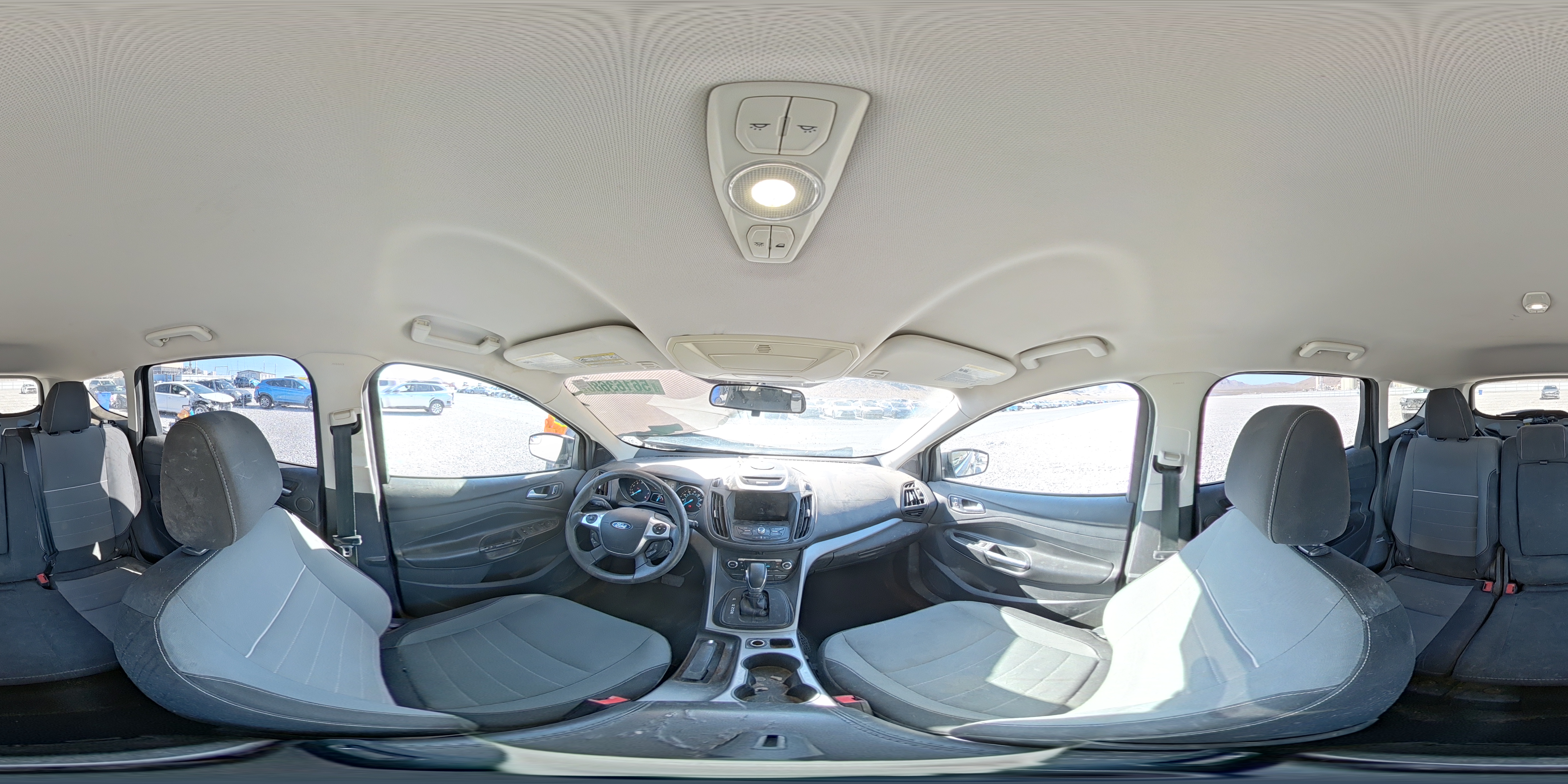 2014 Ford Escape Se Gray vin: 1FMCU0GX8EUE53508