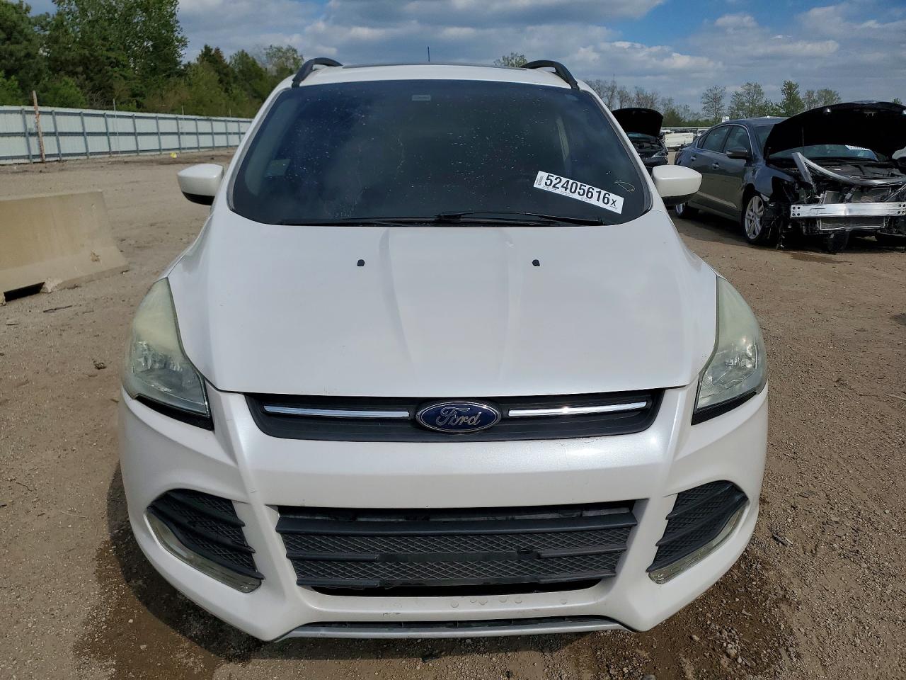 2015 Ford Escape Se White vin: 1FMCU0GX8FUA05349