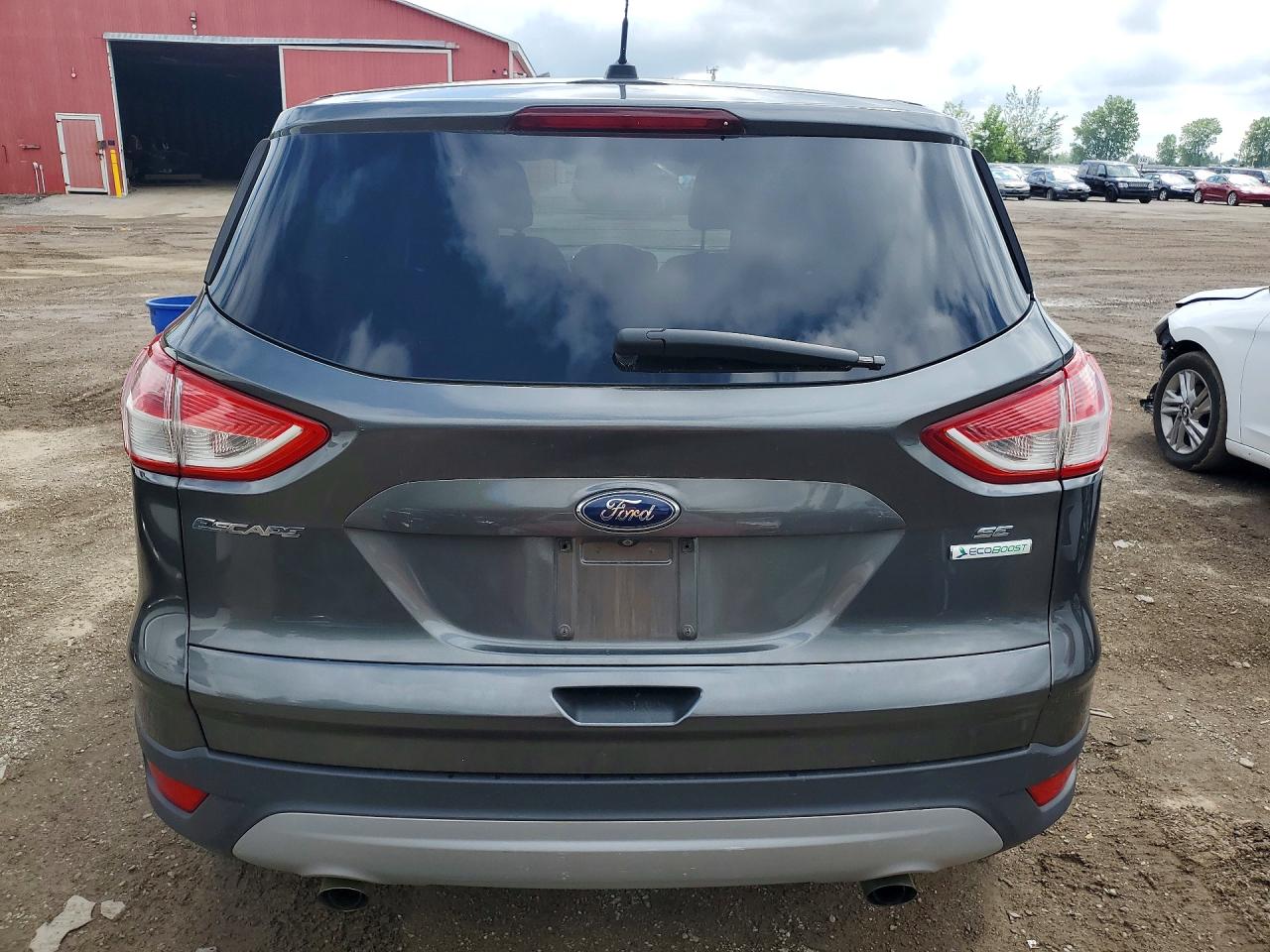 2015 Ford Escape Se Gray vin: 1FMCU0GX8FUA12740
