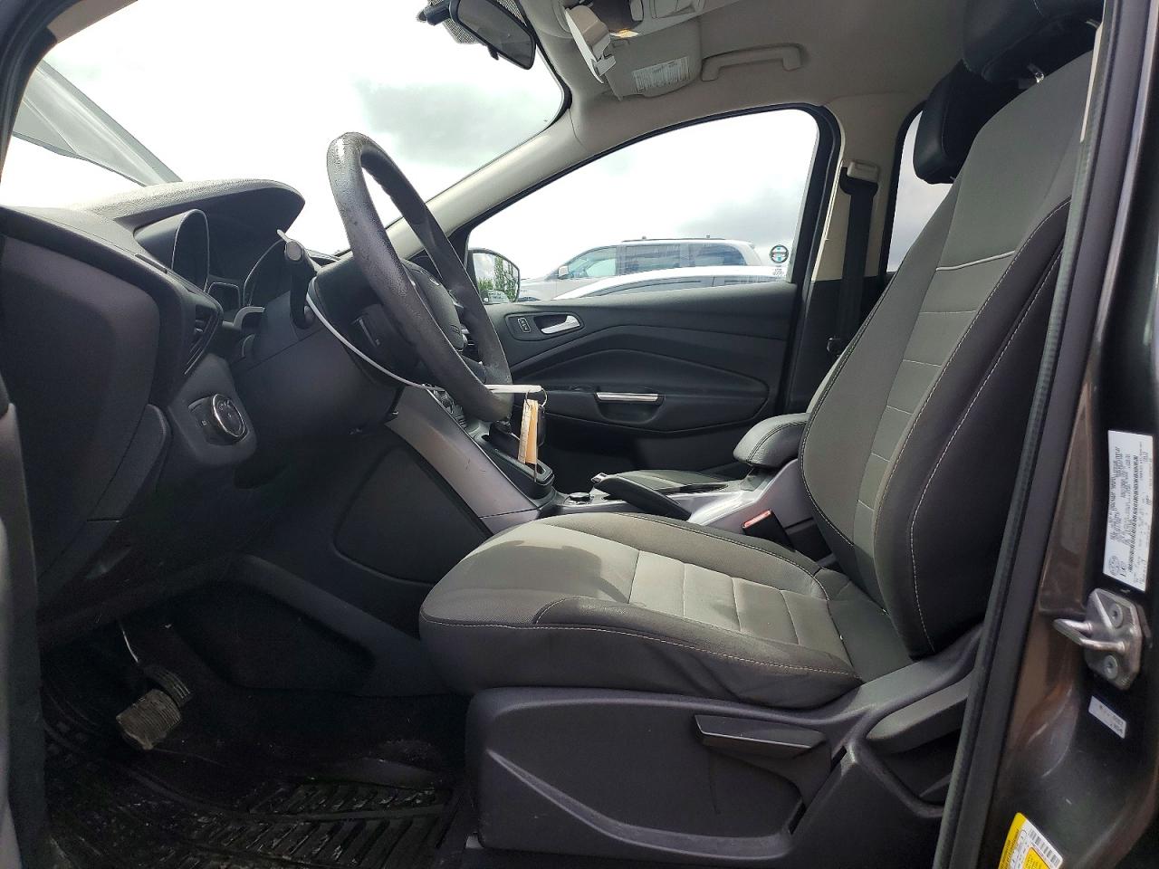 2015 Ford Escape Se Gray vin: 1FMCU0GX8FUA12740
