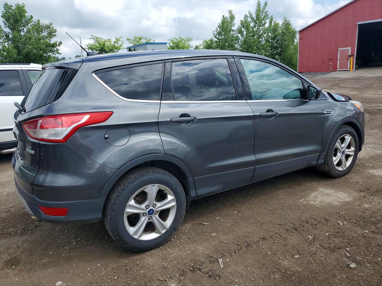 2015 Ford Escape Se Gray vin: 1FMCU0GX8FUA12740