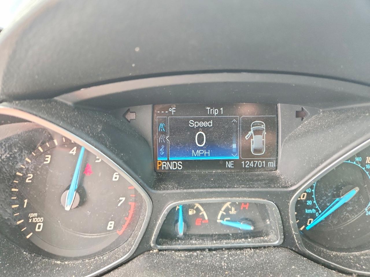 2015 Ford Escape Se Blue vin: 1FMCU0GX8FUA64496