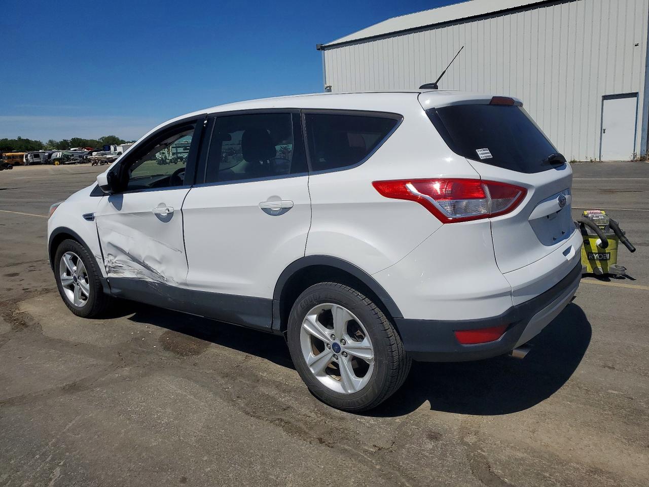 2015 Ford Escape Se White vin: 1FMCU0GX8FUA68273