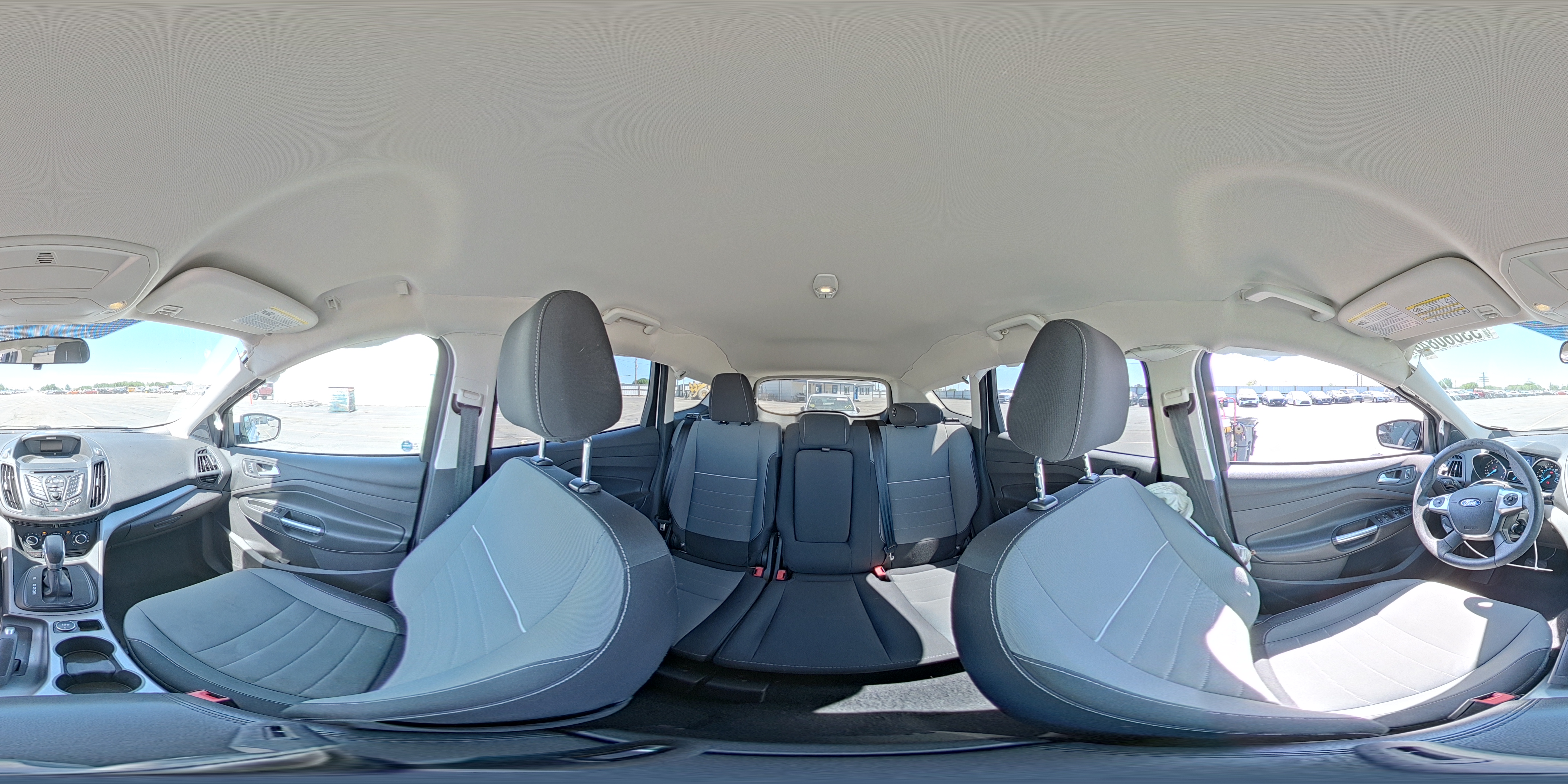 2015 Ford Escape Se White vin: 1FMCU0GX8FUA68273