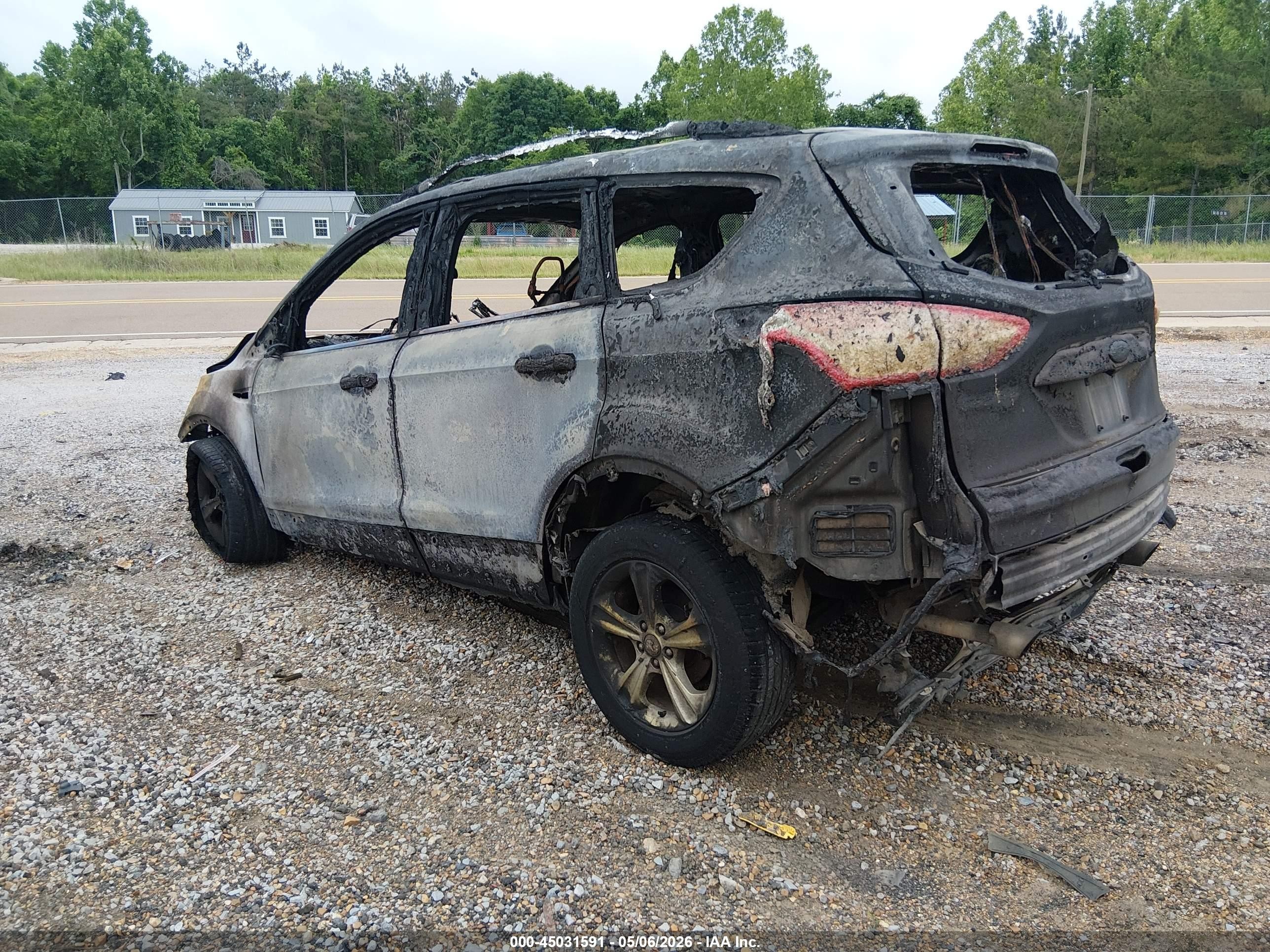 2015 Ford Escape Se Black vin: 1FMCU0GX8FUB68728
