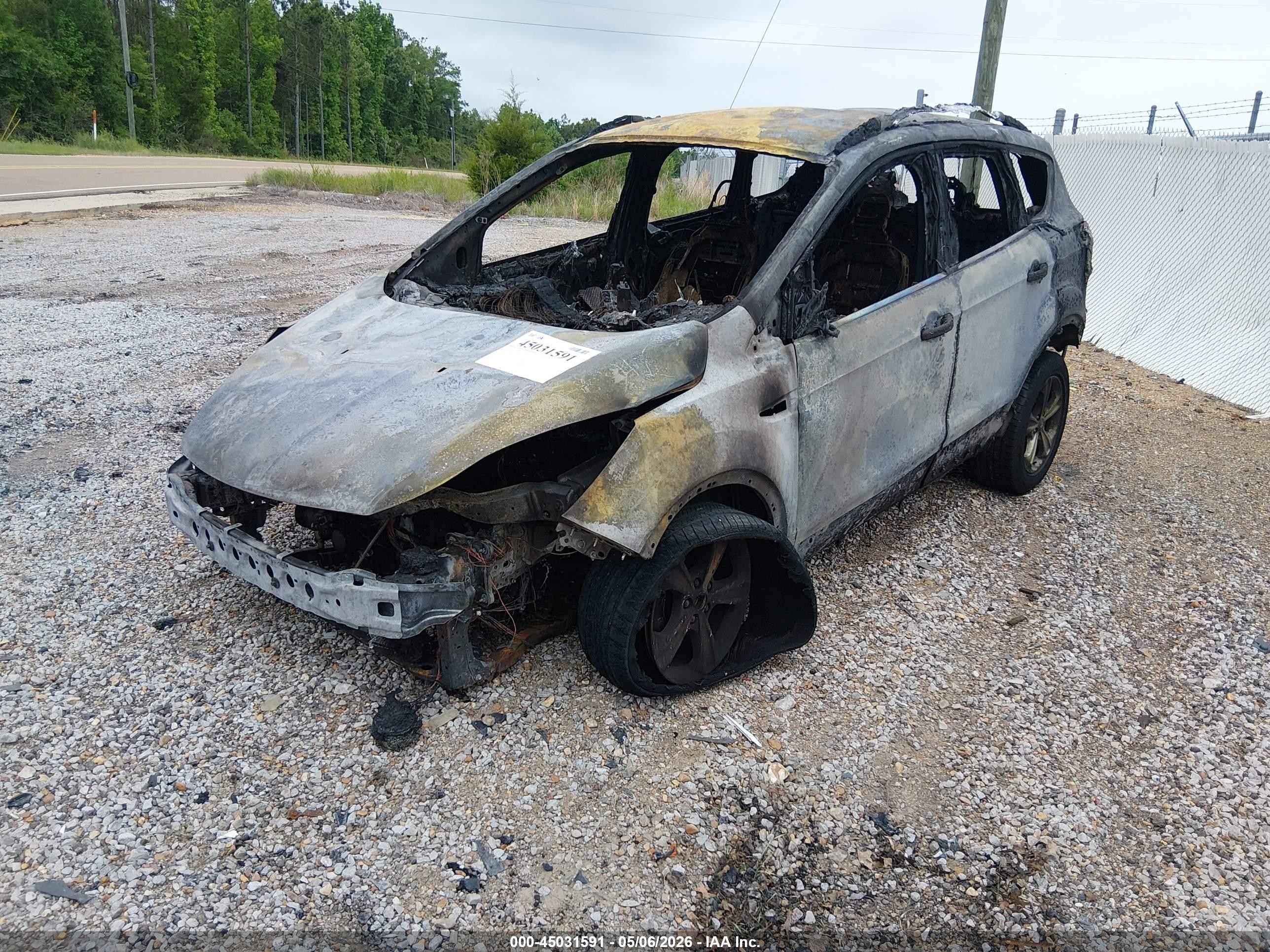 2015 Ford Escape Se Black vin: 1FMCU0GX8FUB68728