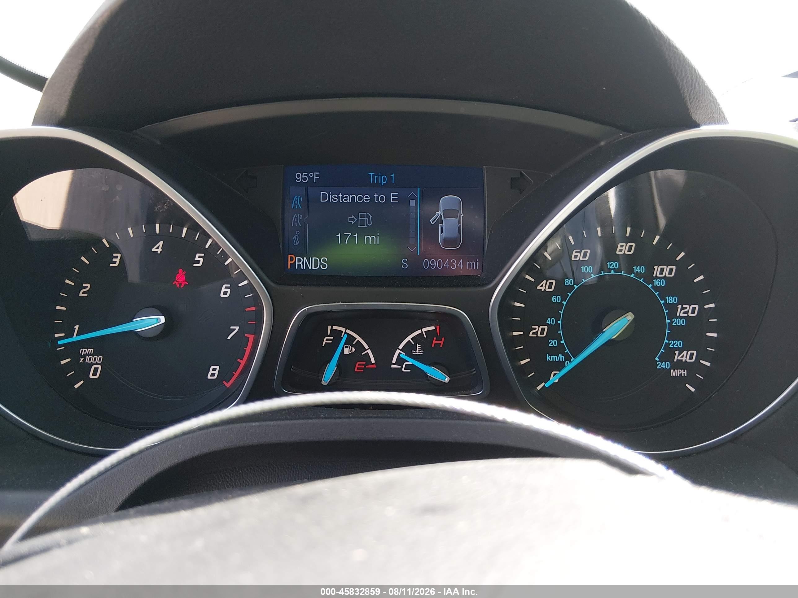 2015 Ford Escape Se Red vin: 1FMCU0GX8FUC31875
