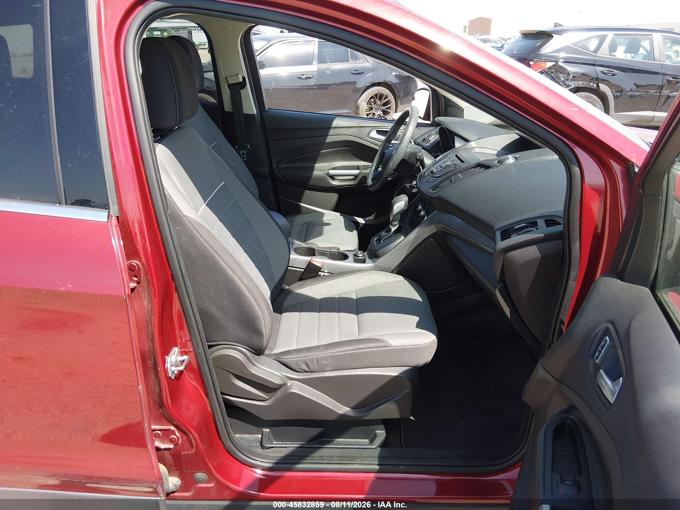 2015 Ford Escape Se Red vin: 1FMCU0GX8FUC31875