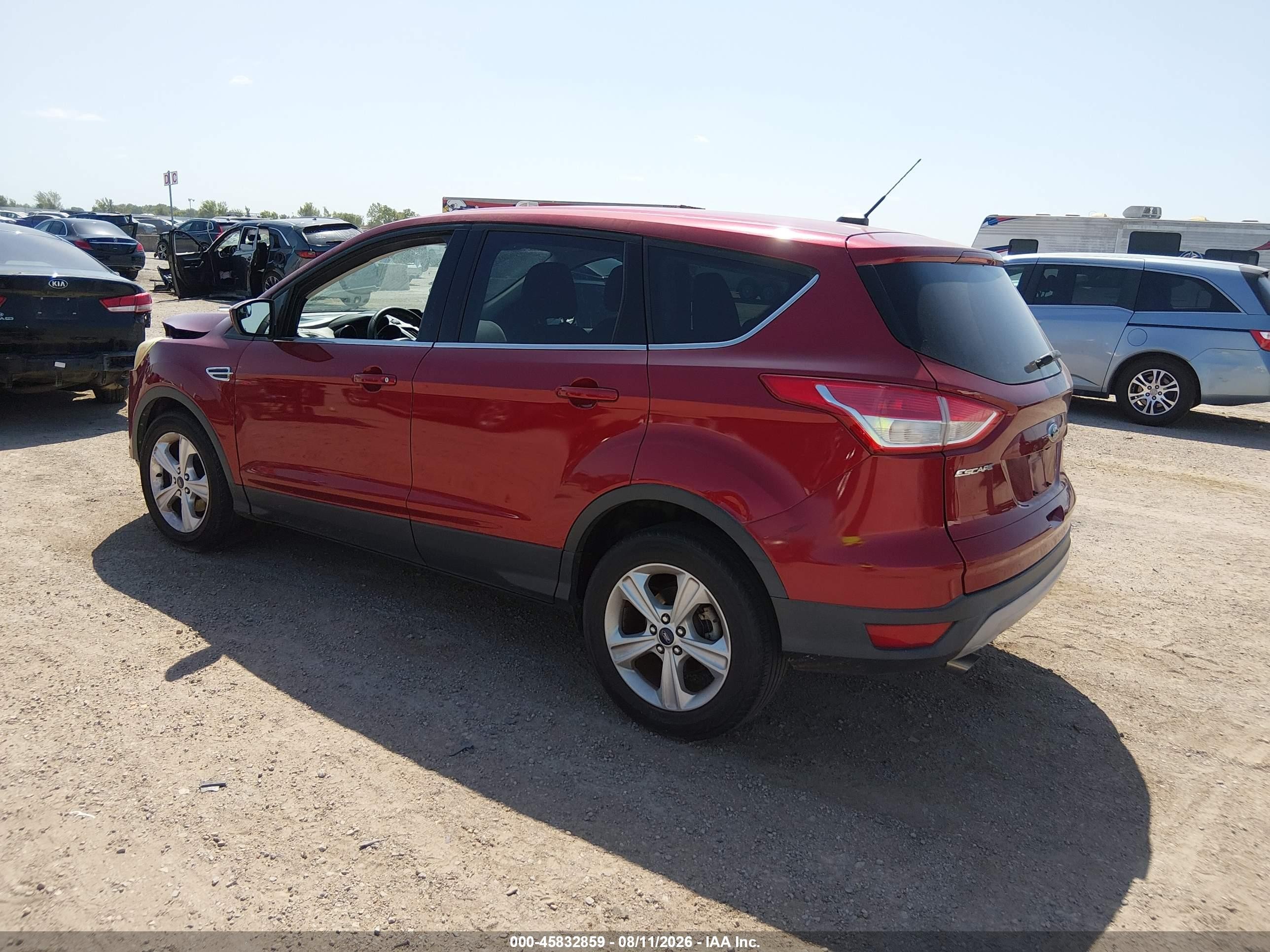 2015 Ford Escape Se Red vin: 1FMCU0GX8FUC31875