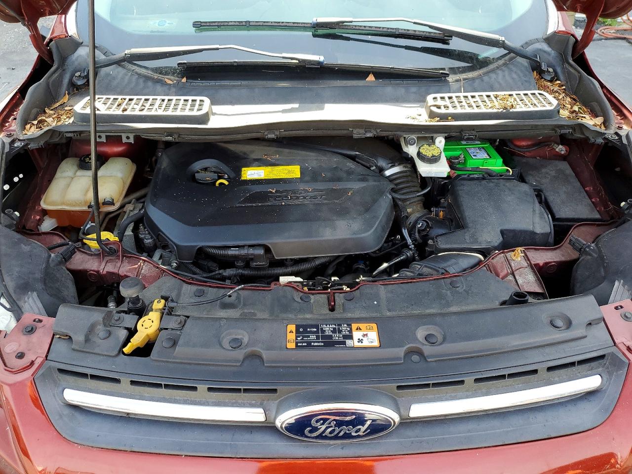 2015 Ford Escape Se Оранжевый vin: 1FMCU0GX8FUC40303
