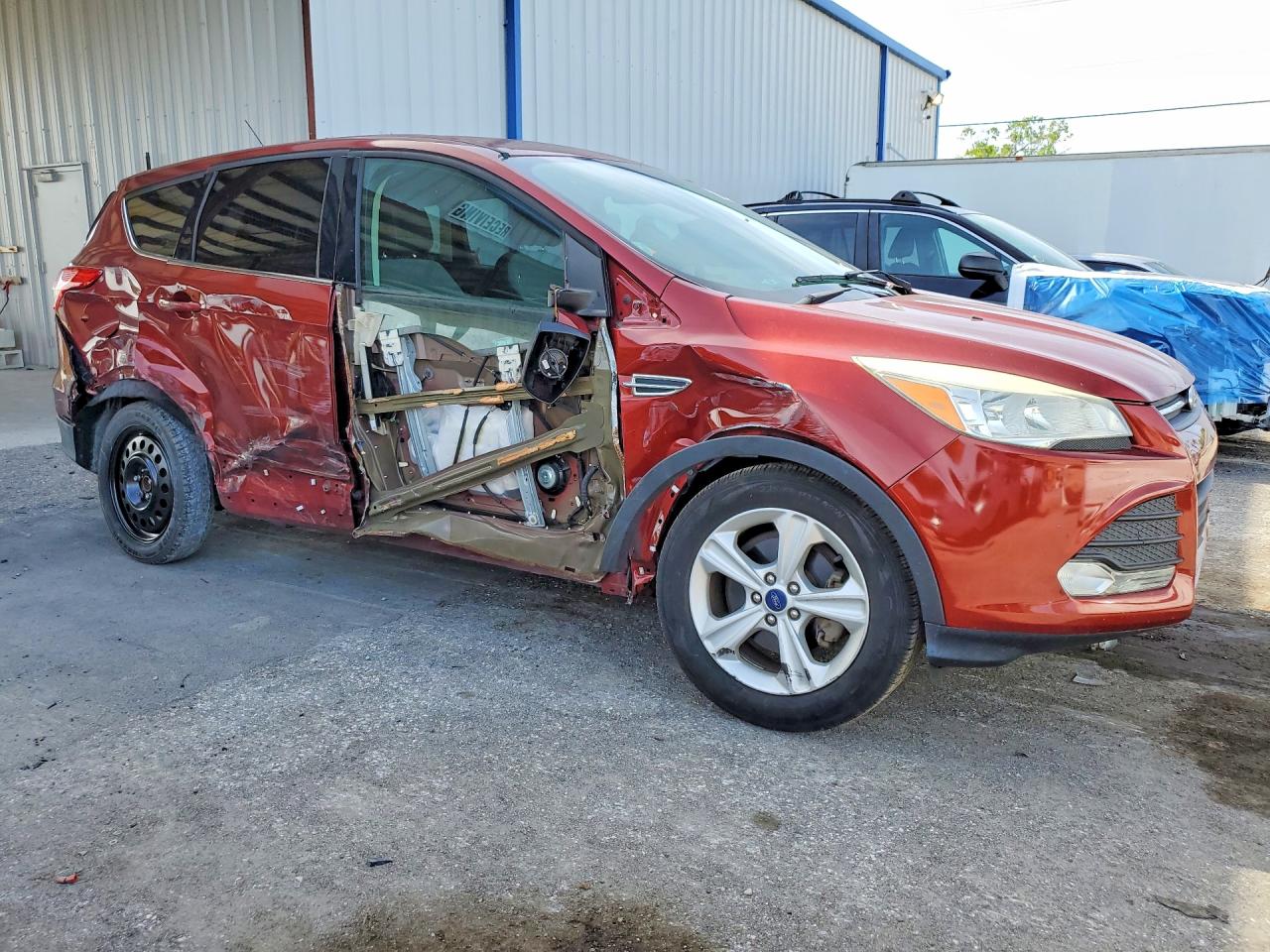 2015 Ford Escape Se Оранжевый vin: 1FMCU0GX8FUC40303