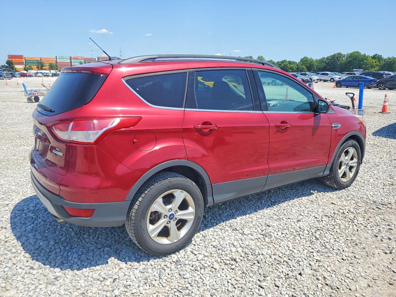 2015 Ford Escape Se Red vin: 1FMCU0GX8FUC76931