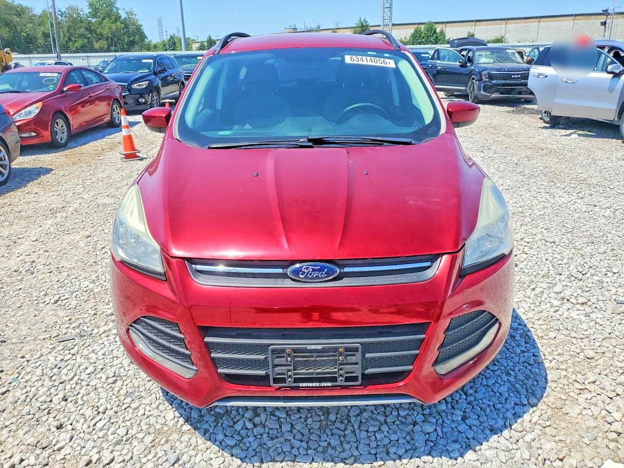 2015 Ford Escape Se Red vin: 1FMCU0GX8FUC76931