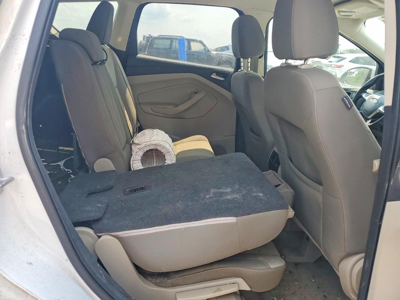 2015 Ford Escape Se White vin: 1FMCU0GX8FUC81787