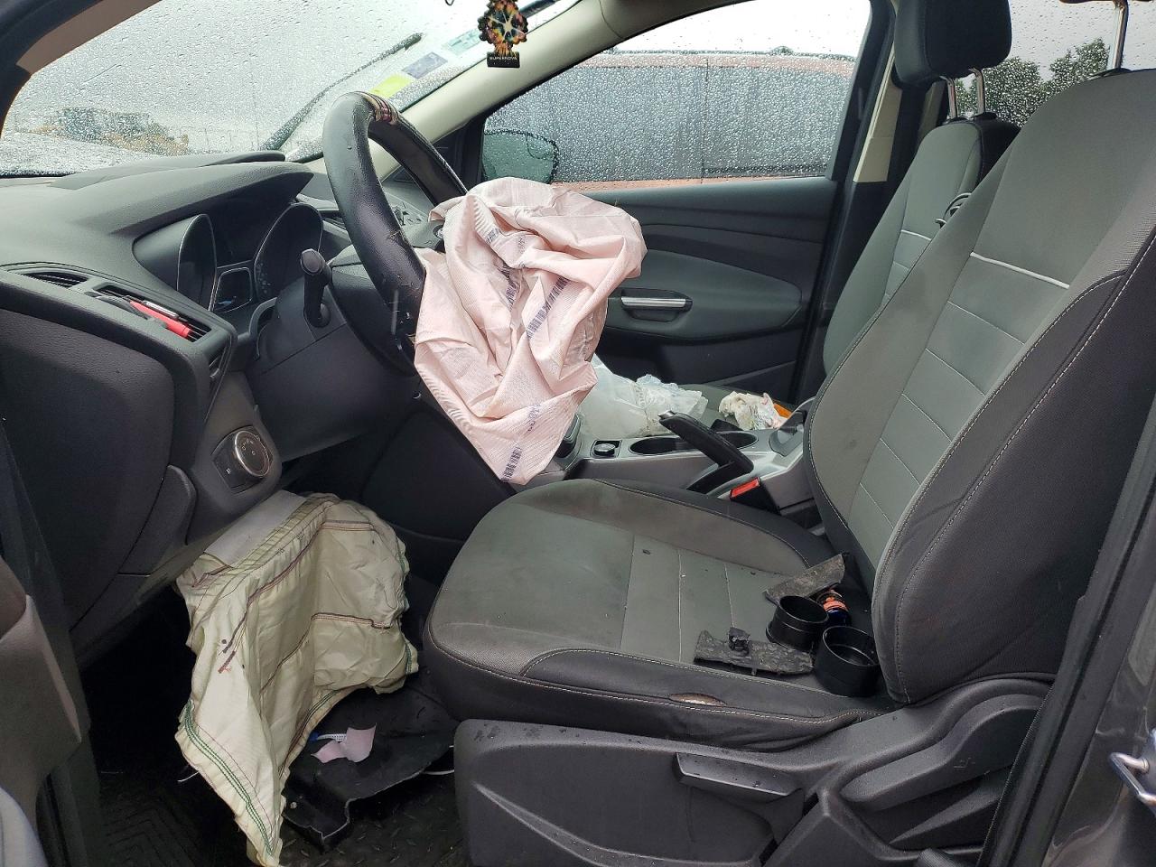 2013 Ford Escape Se Gray vin: 1FMCU0GX9DUA57828