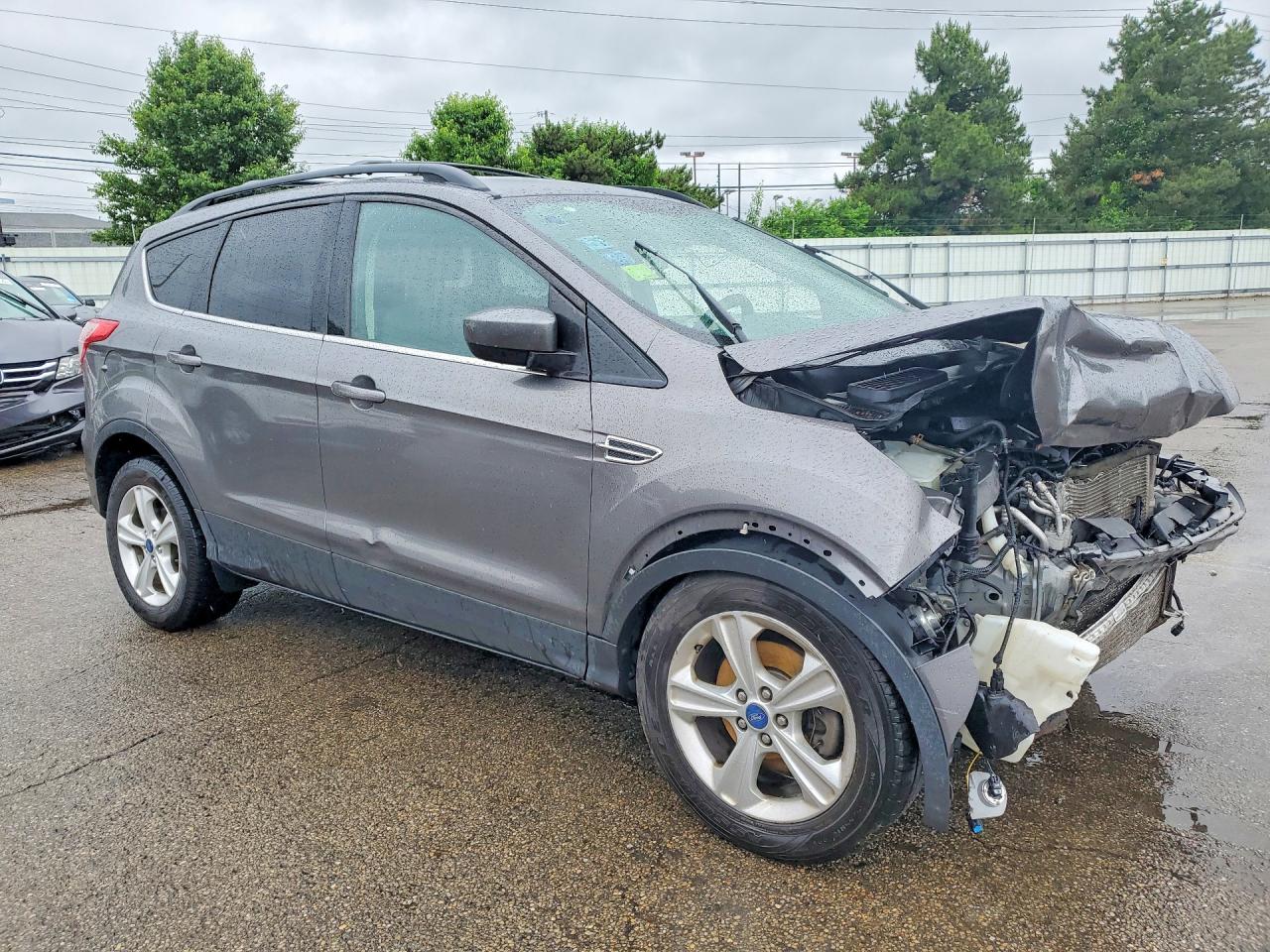 2013 Ford Escape Se Gray vin: 1FMCU0GX9DUA57828
