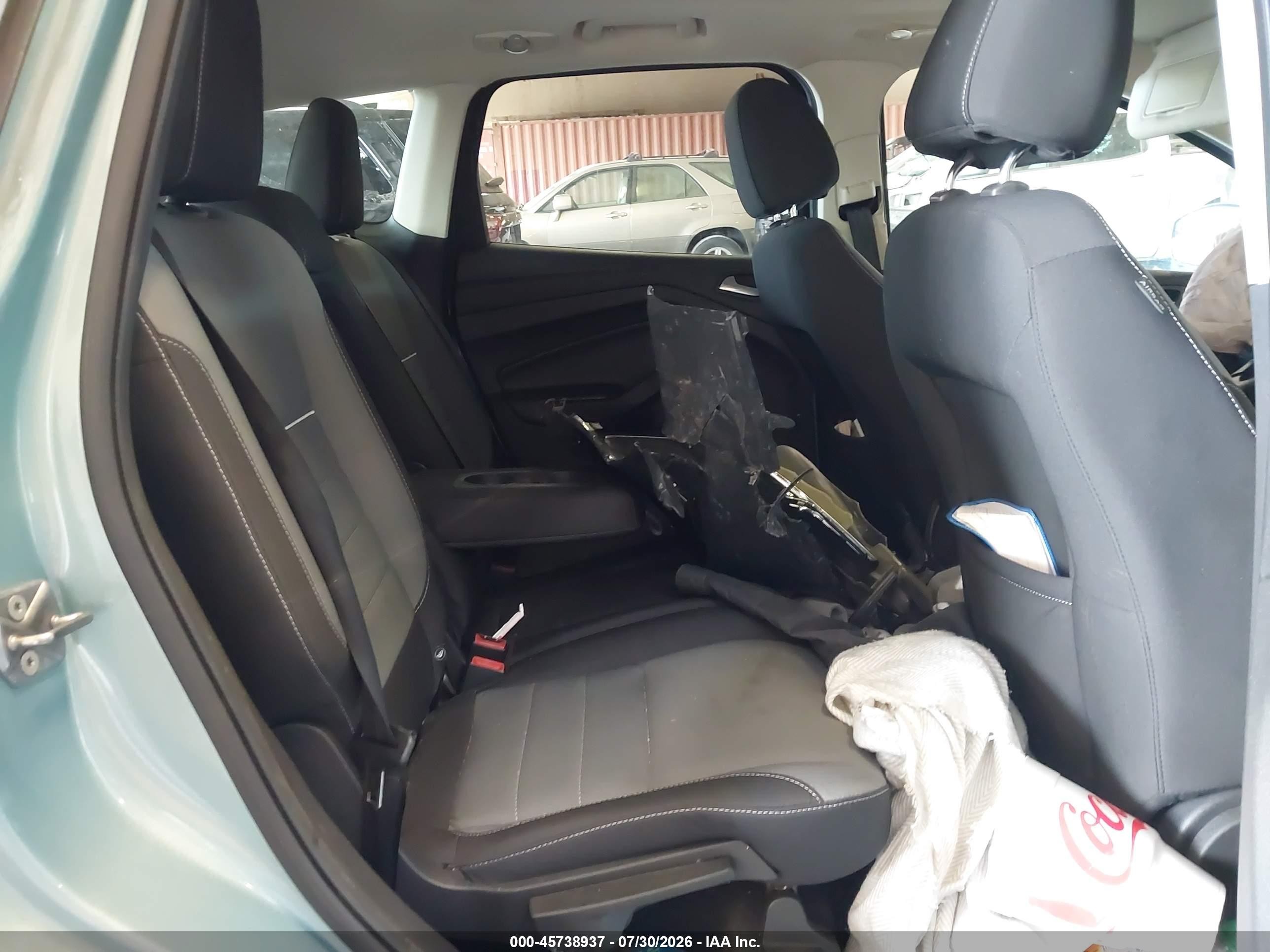 2013 Ford Escape Se Green vin: 1FMCU0GX9DUB68363