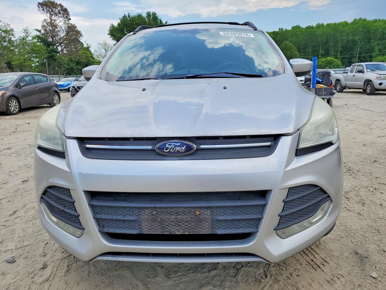 2013 Ford Escape Серебряный vin: 1FMCU0GX9DUB78472