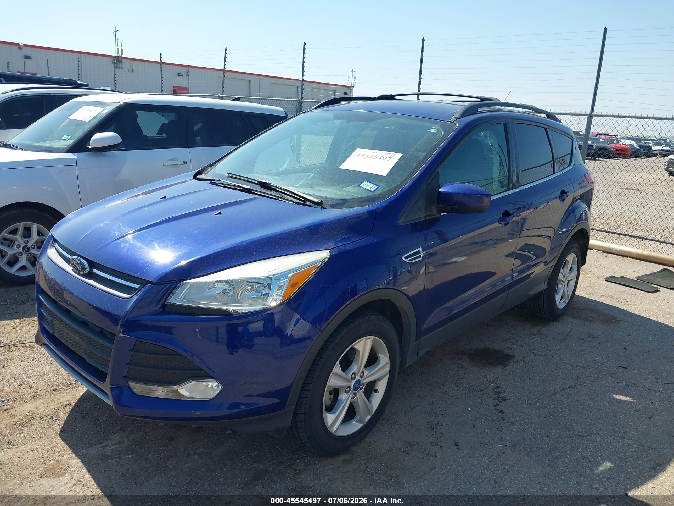 2013 Ford Escape Se Dark Blue vin: 1FMCU0GX9DUB82263