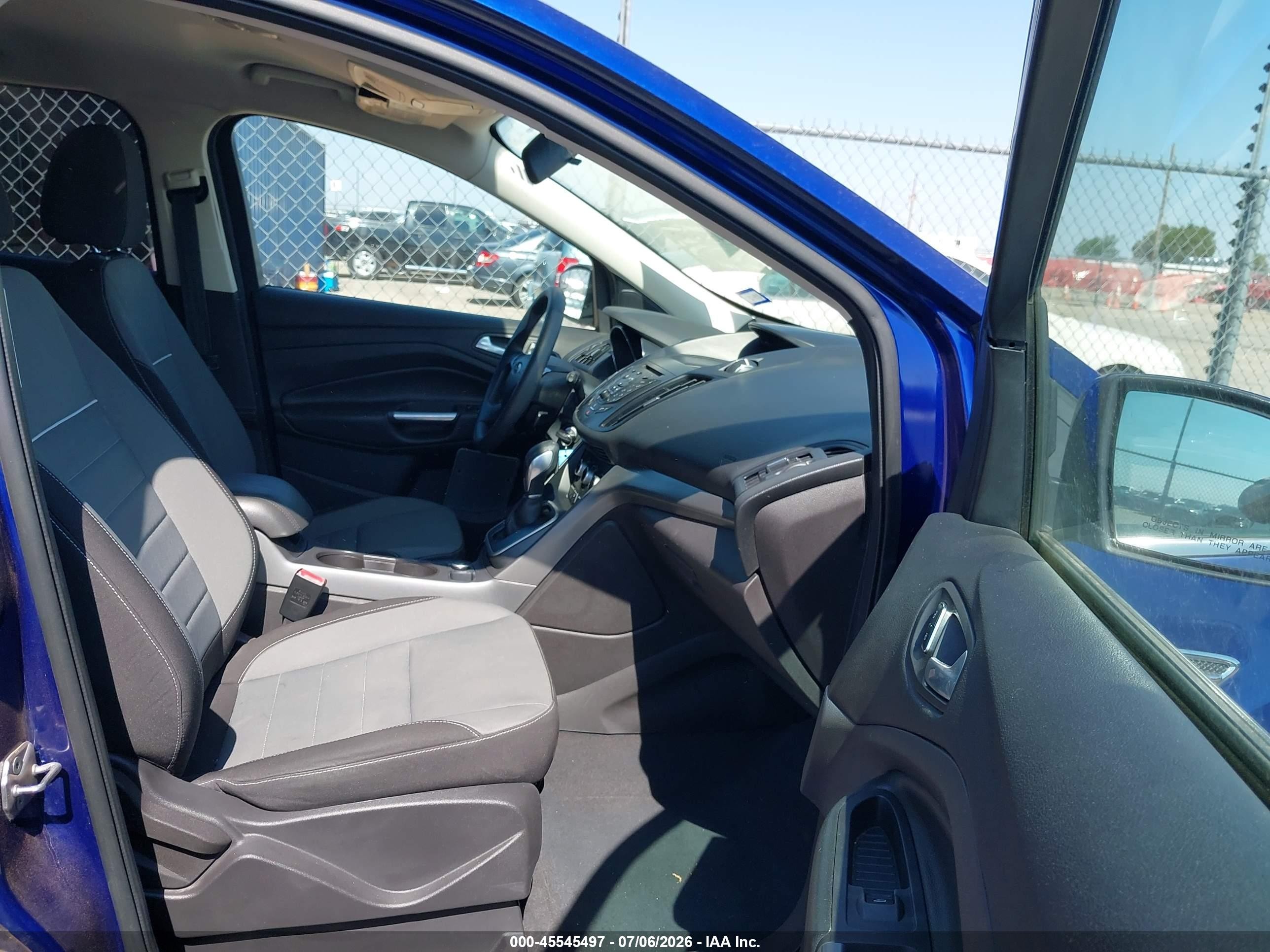 2013 Ford Escape Se Dark Blue vin: 1FMCU0GX9DUB82263
