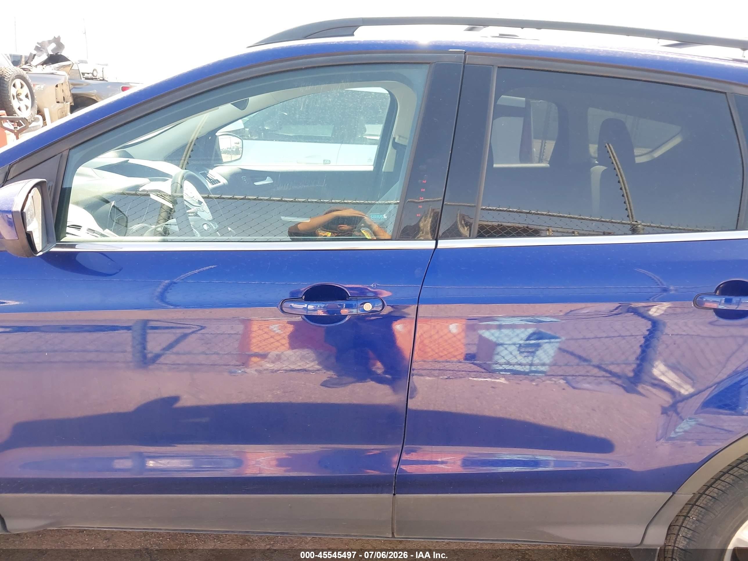 2013 Ford Escape Se Dark Blue vin: 1FMCU0GX9DUB82263
