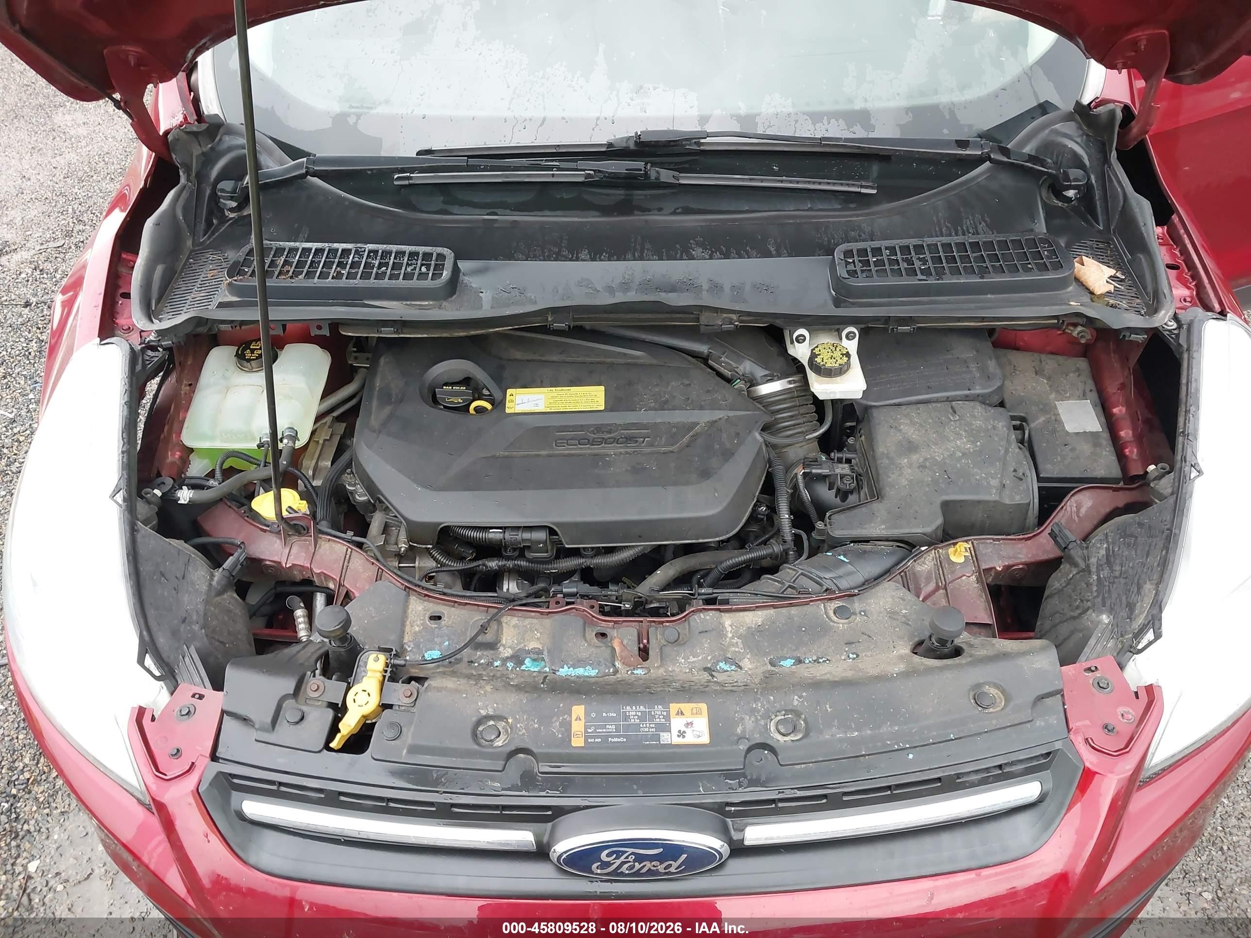 2013 Ford Escape Se Красный vin: 1FMCU0GX9DUB94218