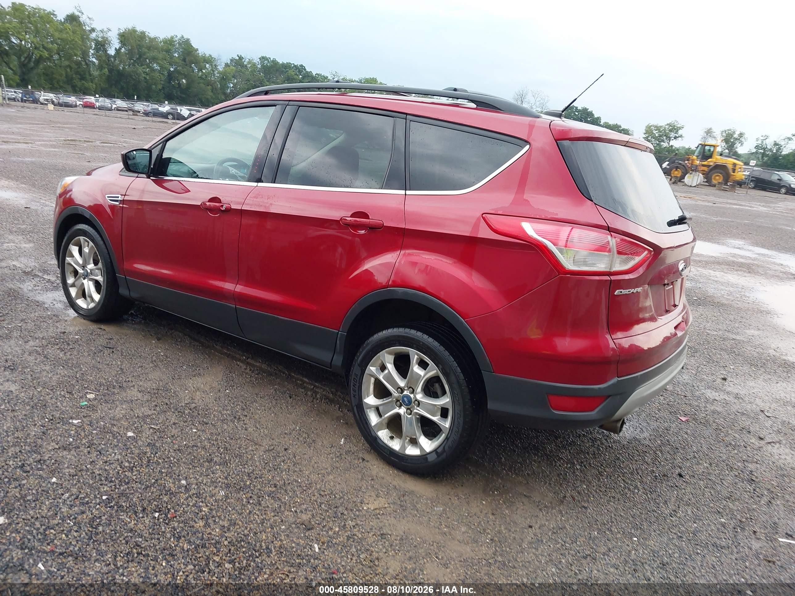 2013 Ford Escape Se Красный vin: 1FMCU0GX9DUB94218