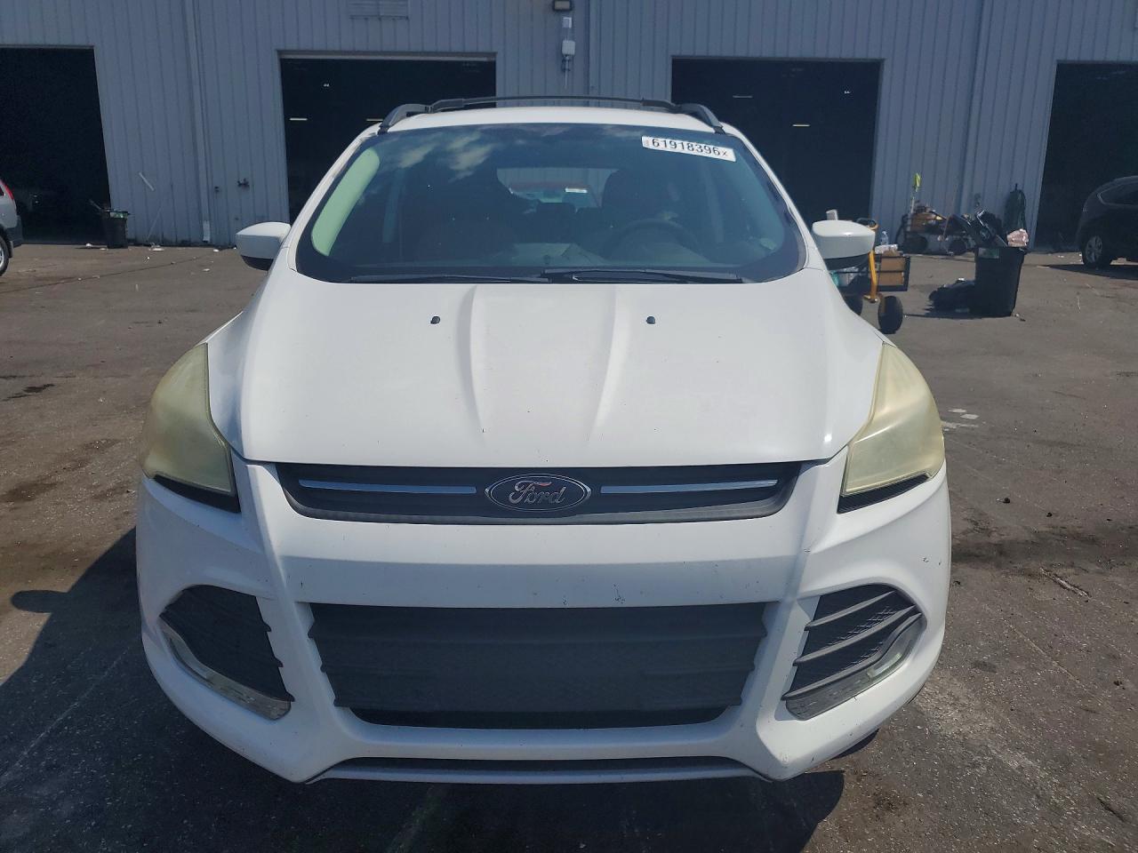 2013 Ford Escape Se White vin: 1FMCU0GX9DUC19313